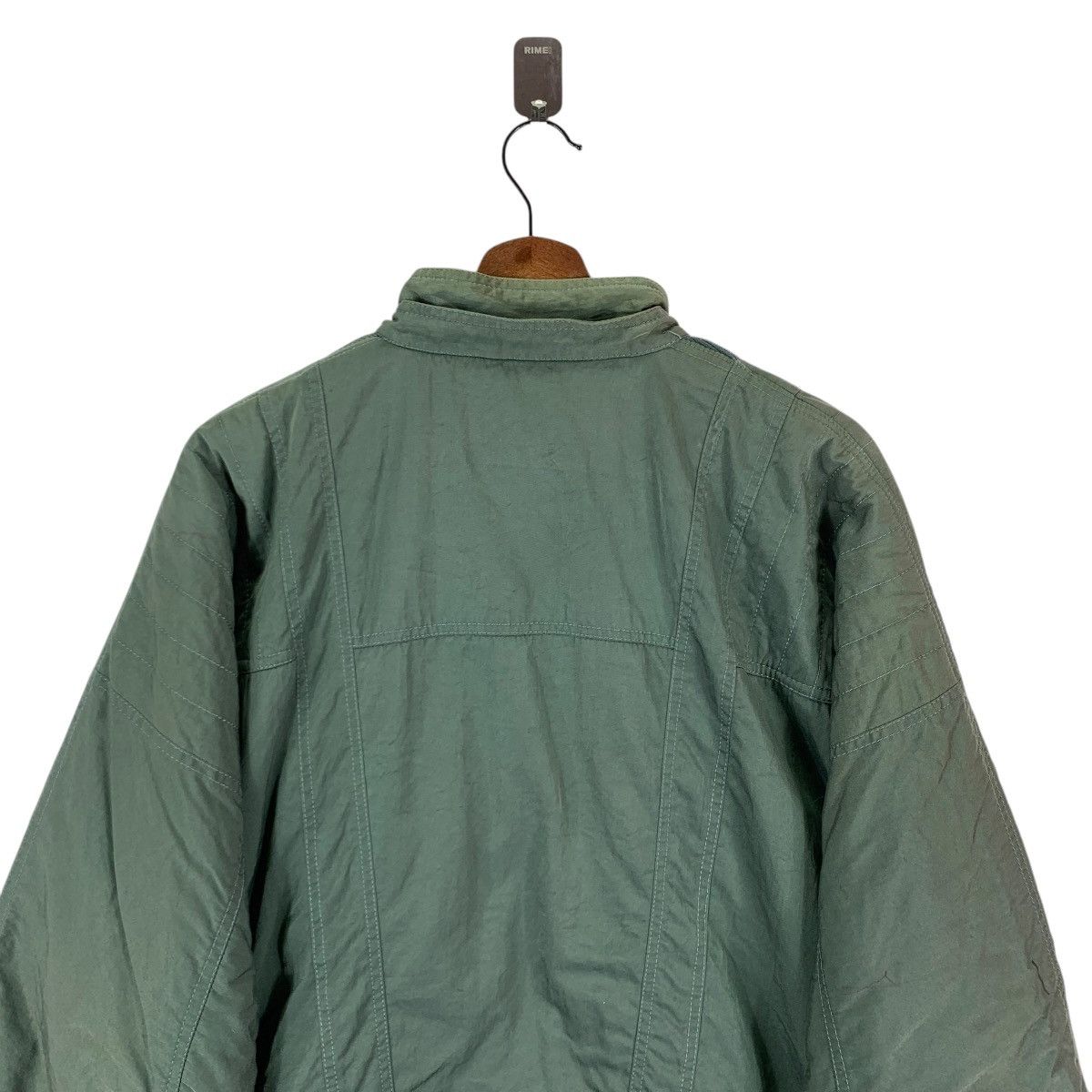 Issey Miyake × Japanese Brand × Vintage VINTAGE SUN PHORIKA DOUBLE ZIPPER BOMBER NYLON JACKET Size US L / EU 52-54 / 3 - 8 Thumbnail