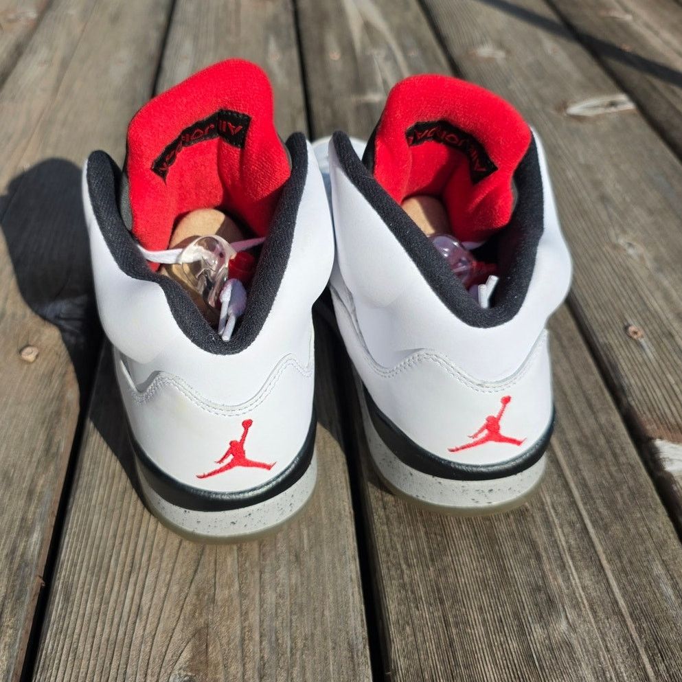Jordan Brand × Nike Nike Air Jordan 5 "White Cement" Size US 9.5 / IT 39.5 - 5 Thumbnail