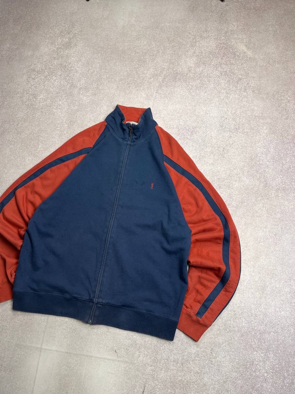 Vintage × Yves Saint Laurent VINTAGE YSL YVES SAINT LAURENT COTTON ZIP JACKET L Size US L / EU 52-54 / 3 - 4 Thumbnail