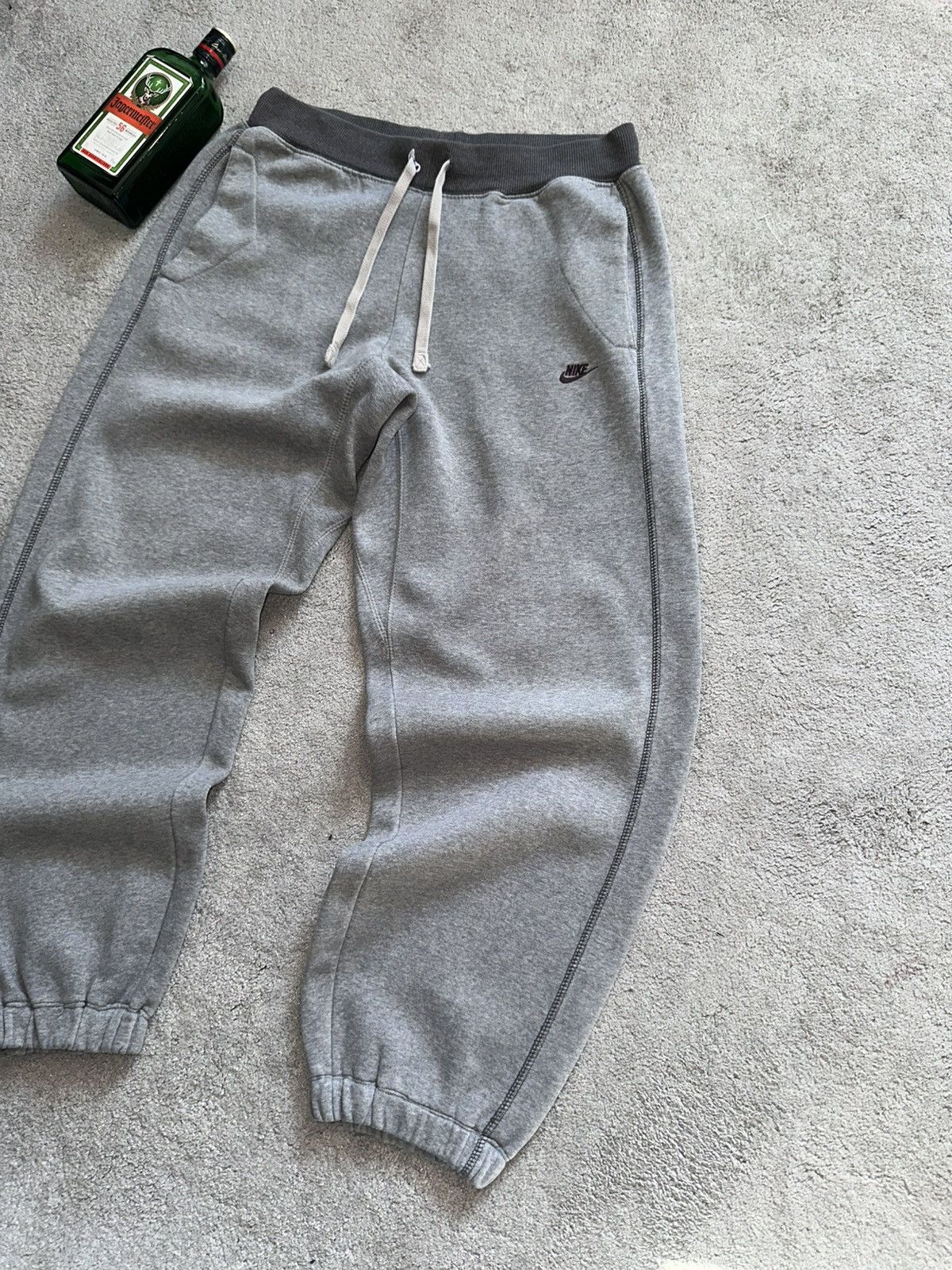 Nike Nike Baggy Sweatpants Swoosh Rap Hip Hop Size US 32 / EU 48 - 2 Thumbnail