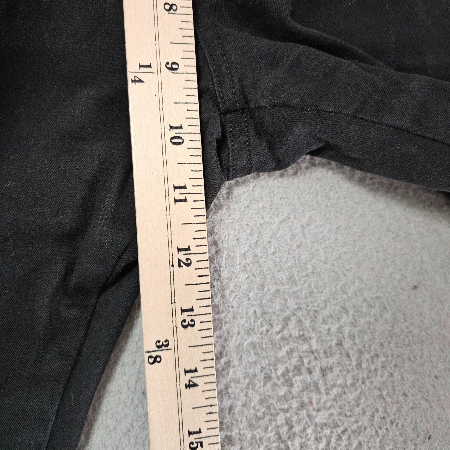 Allsaints AllSaints Pants Mens Slim Chino 30x30 Black Cotton Stretch Skinny Fit casual casual Travel 30 in Black Mens Pants Size US 30 / EU 46 - 6 Thumbnail