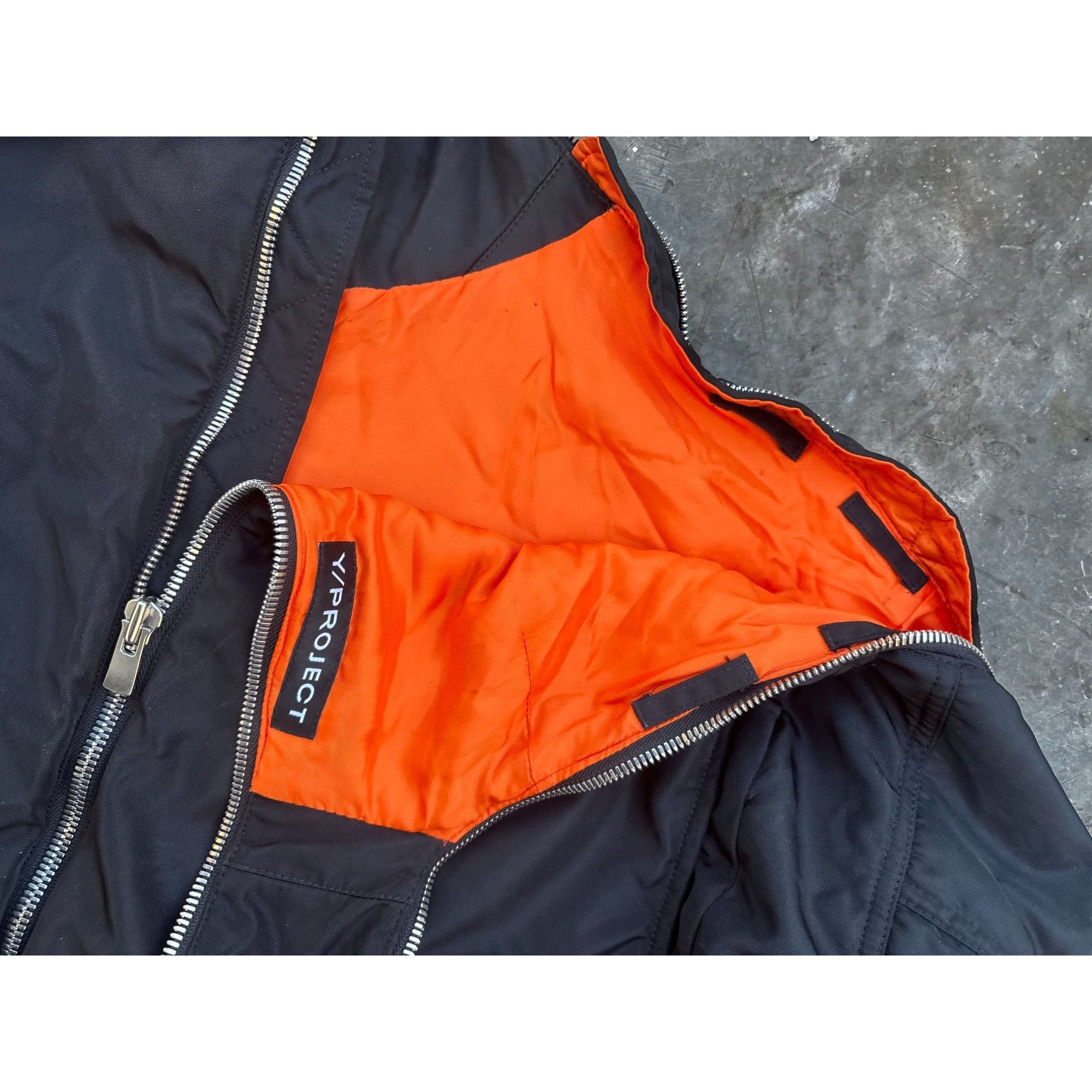 Y/Project Y-Project Zip Bomber Jacket Medium Iconic Glenn Martens Era Size M / US 6-8 / IT 42-44 - 4 Thumbnail