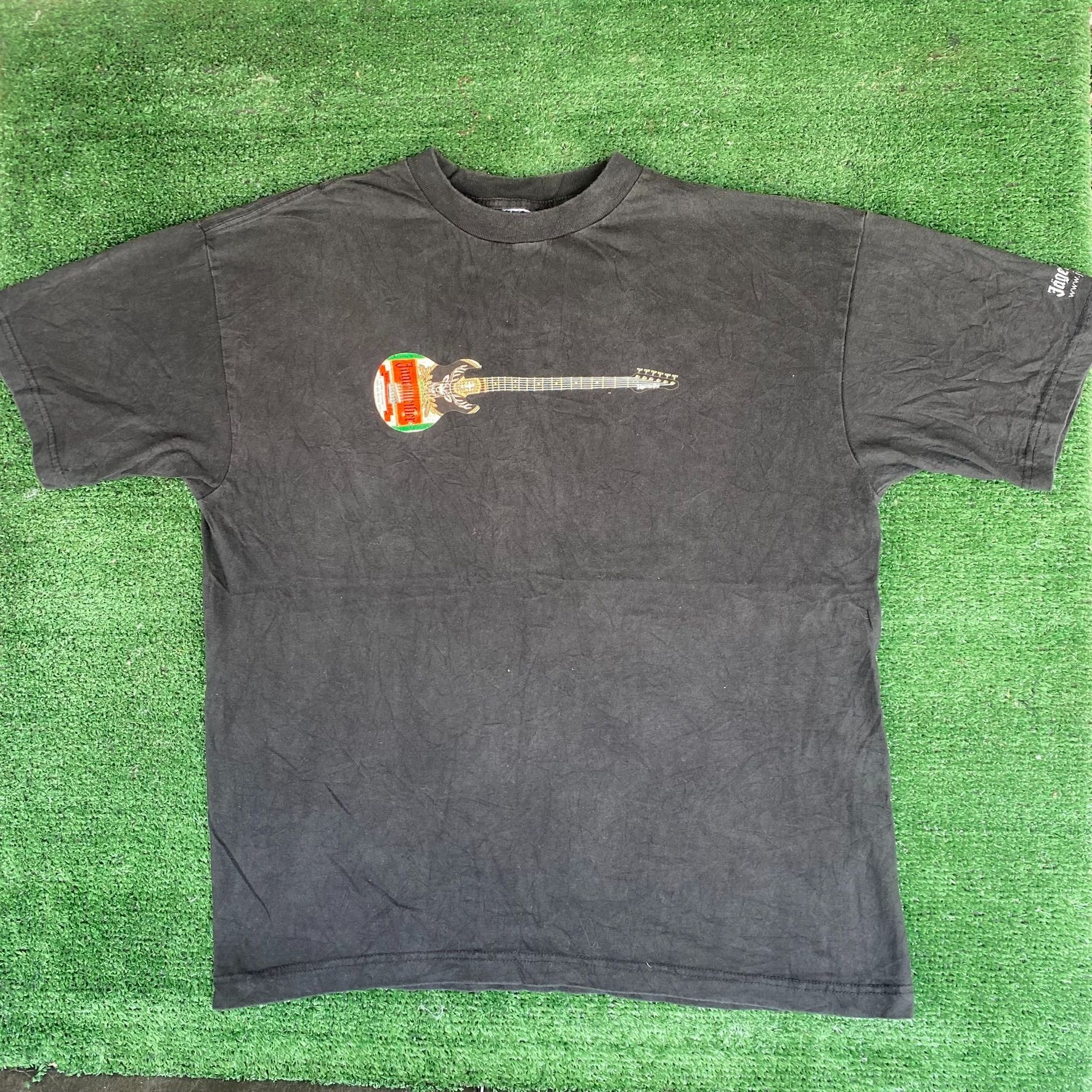 Jagermeister Vintage Y2K Jagermeister Guitar Shirt Alcohol Rock Grunge Te Size US L / EU 52-54 / 3 - 1 Thumbnail