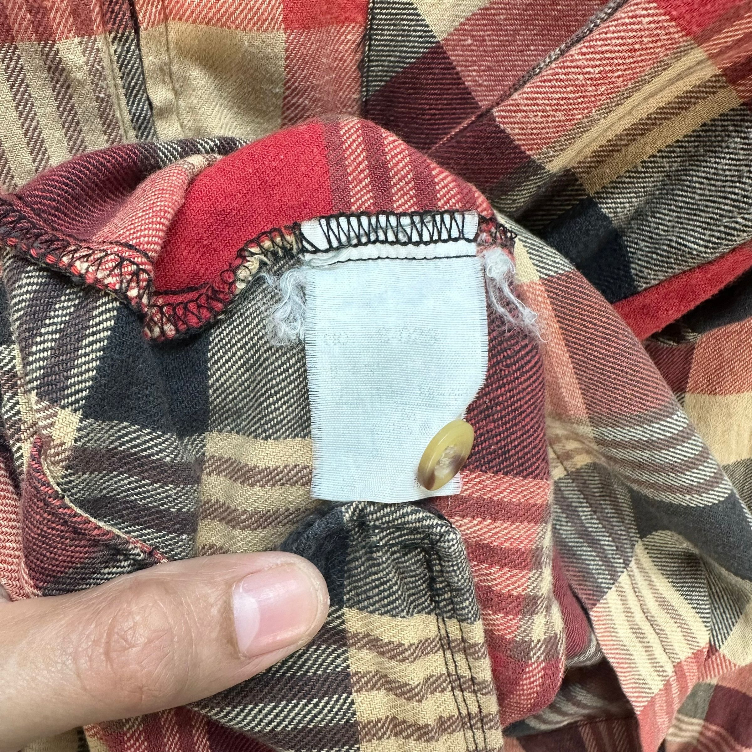 Flannel FAVORITE GEAR CHECKED PLAID TARTAN ZIPPER FLANNEL #9007-48 Size US M / EU 48-50 / 2 - 8 Thumbnail