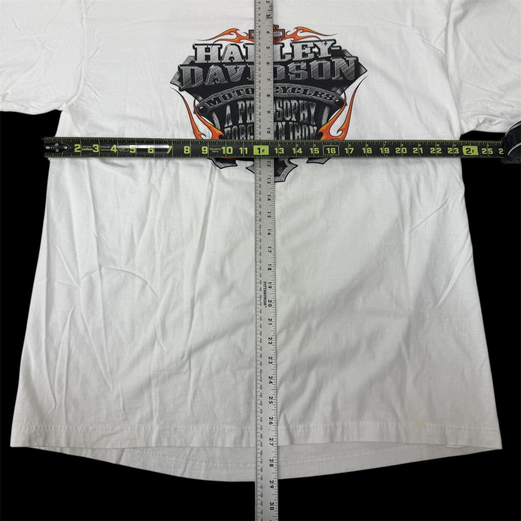 Harley Davidson Y2K HD KUWAIT Motorcycle FLAMES Long Sleeve T Shirt USA 2XL Size US XXL / EU 58 / 5 - 10 Thumbnail