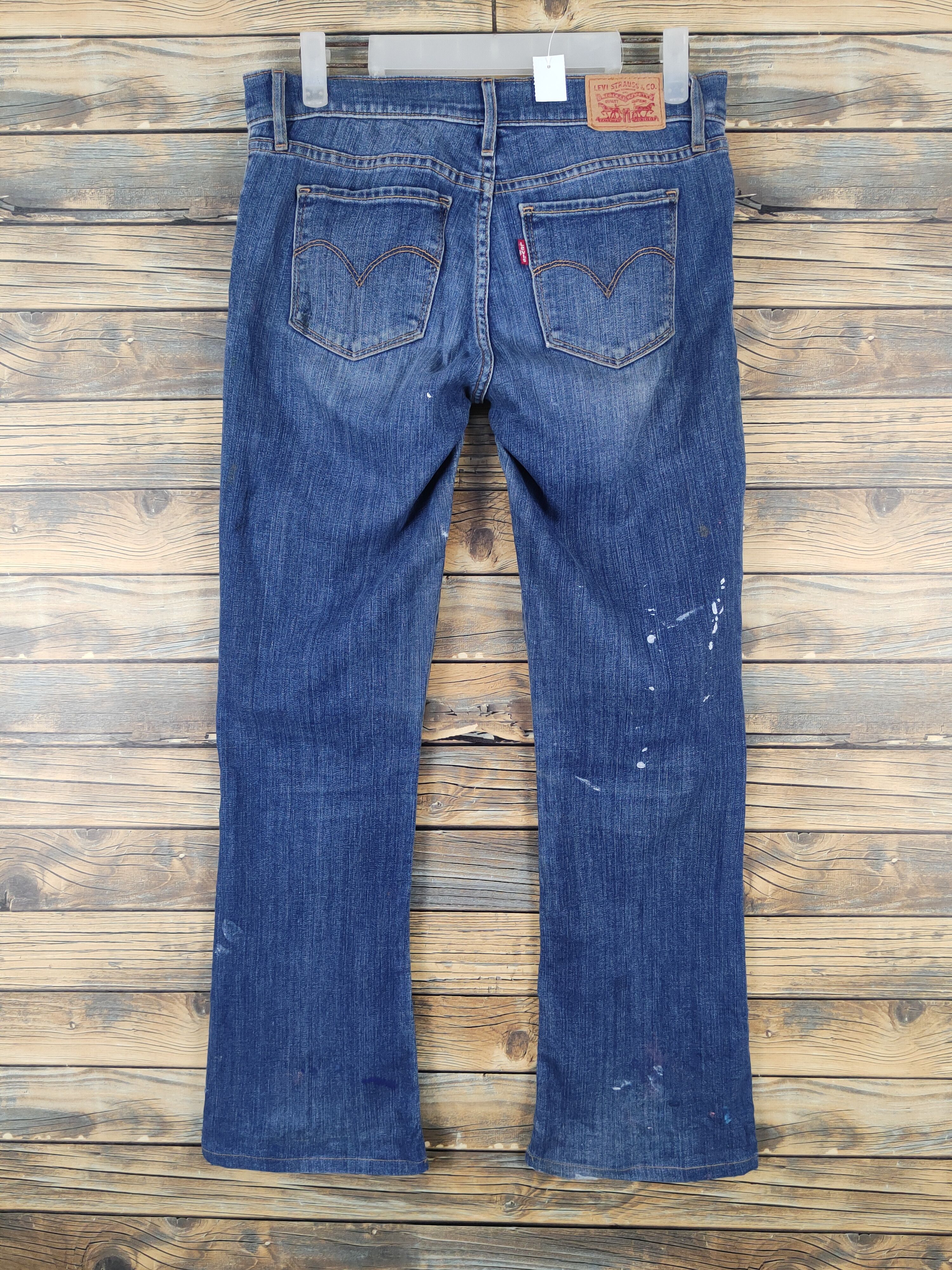 Levi's Levi's painter bootcut Distressed Ripped denim Jeans #W1980 Size 27" / US 4 / IT 40 - 8 Thumbnail
