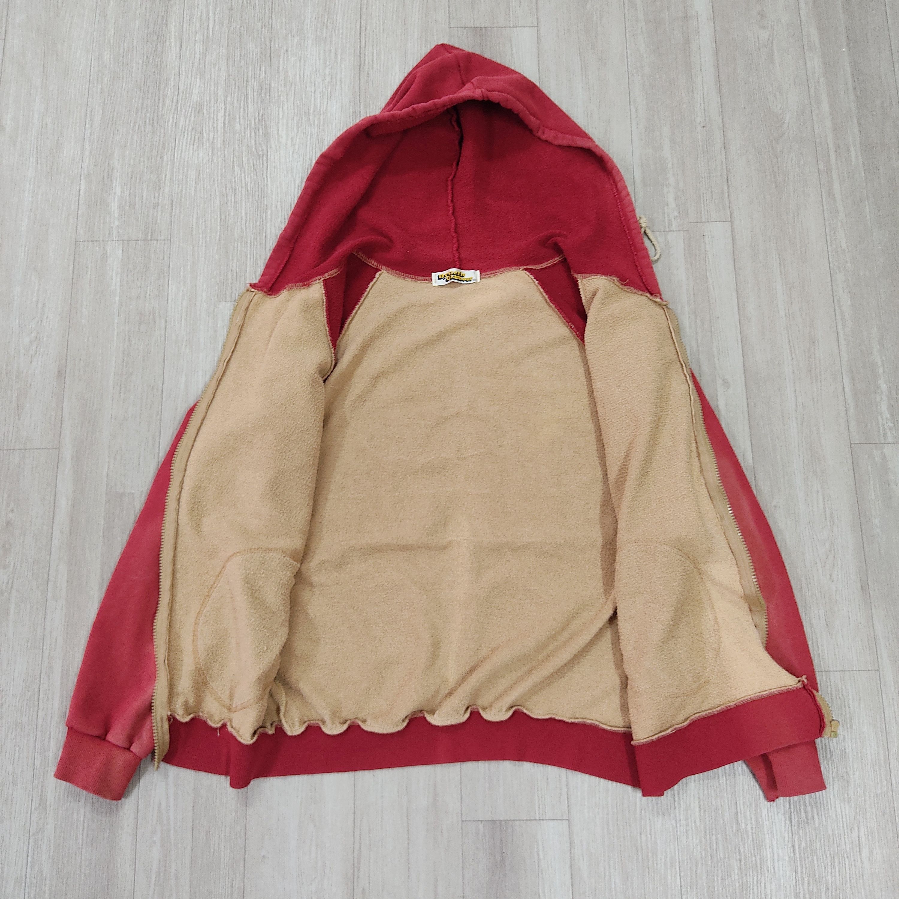Hysteric Glamour × StraightFaded Hysteric Glamour Yankee Girl Distressed Sun Faded Hoodie Size S / US 4 / IT 40 - 16 Thumbnail