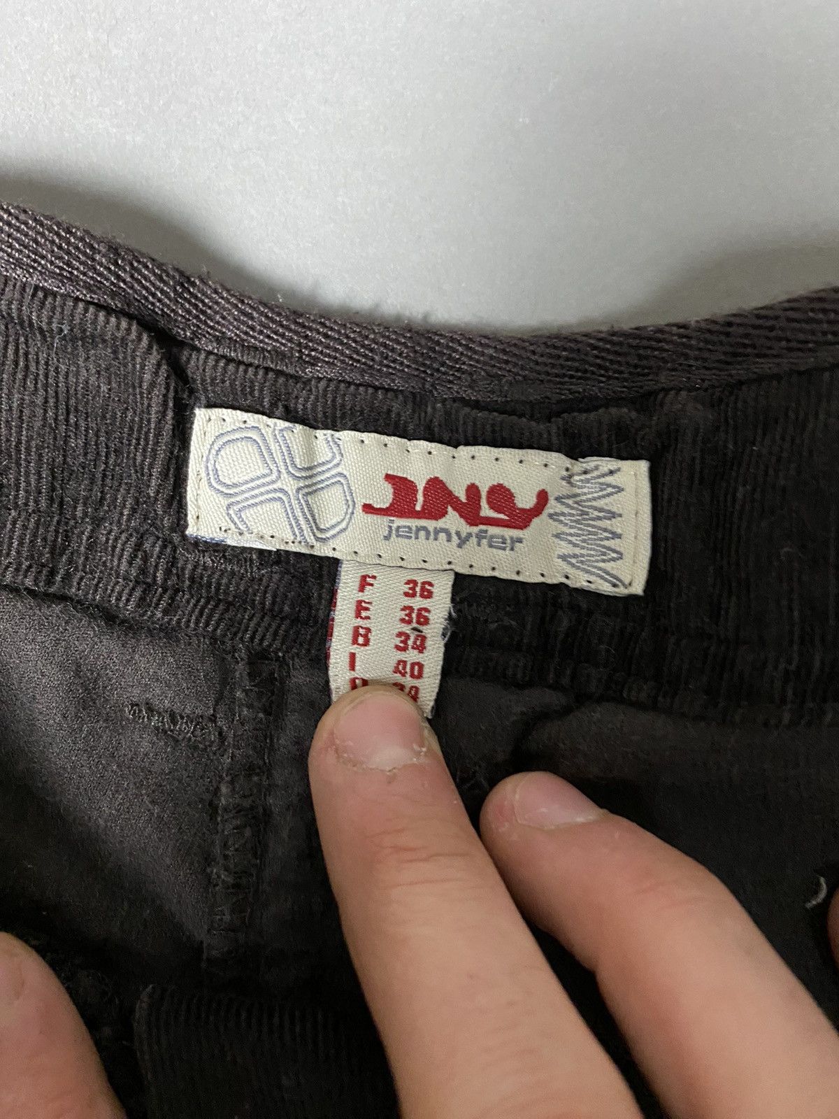 Vintage Vintage low rise velvet cargo Size 26" / US 2 / IT 38 - 7 Thumbnail