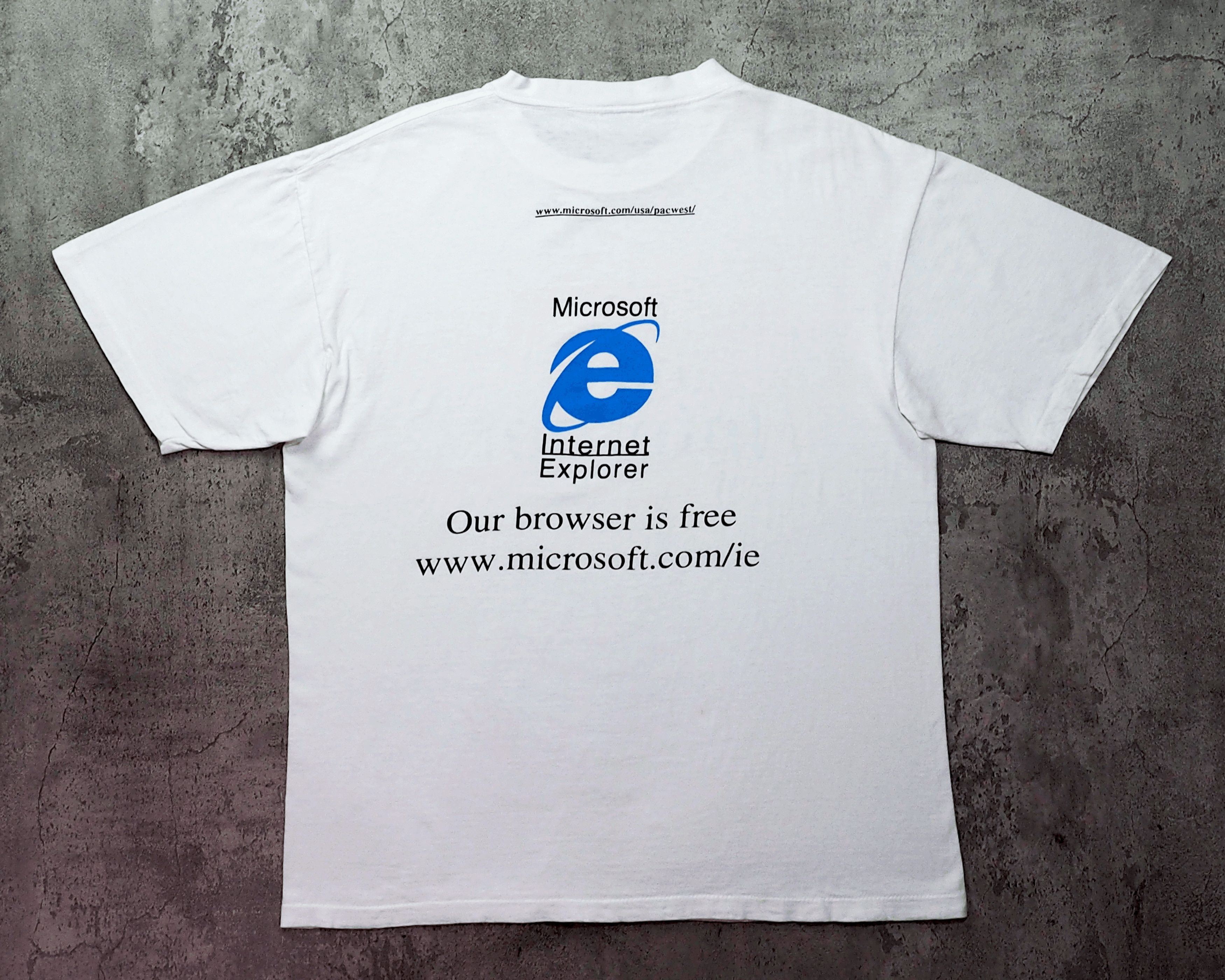 Vintage Vintage 1990s Internet Explorer Activate Internet Shirt L Size US L / EU 52-54 / 3 - 2 Thumbnail