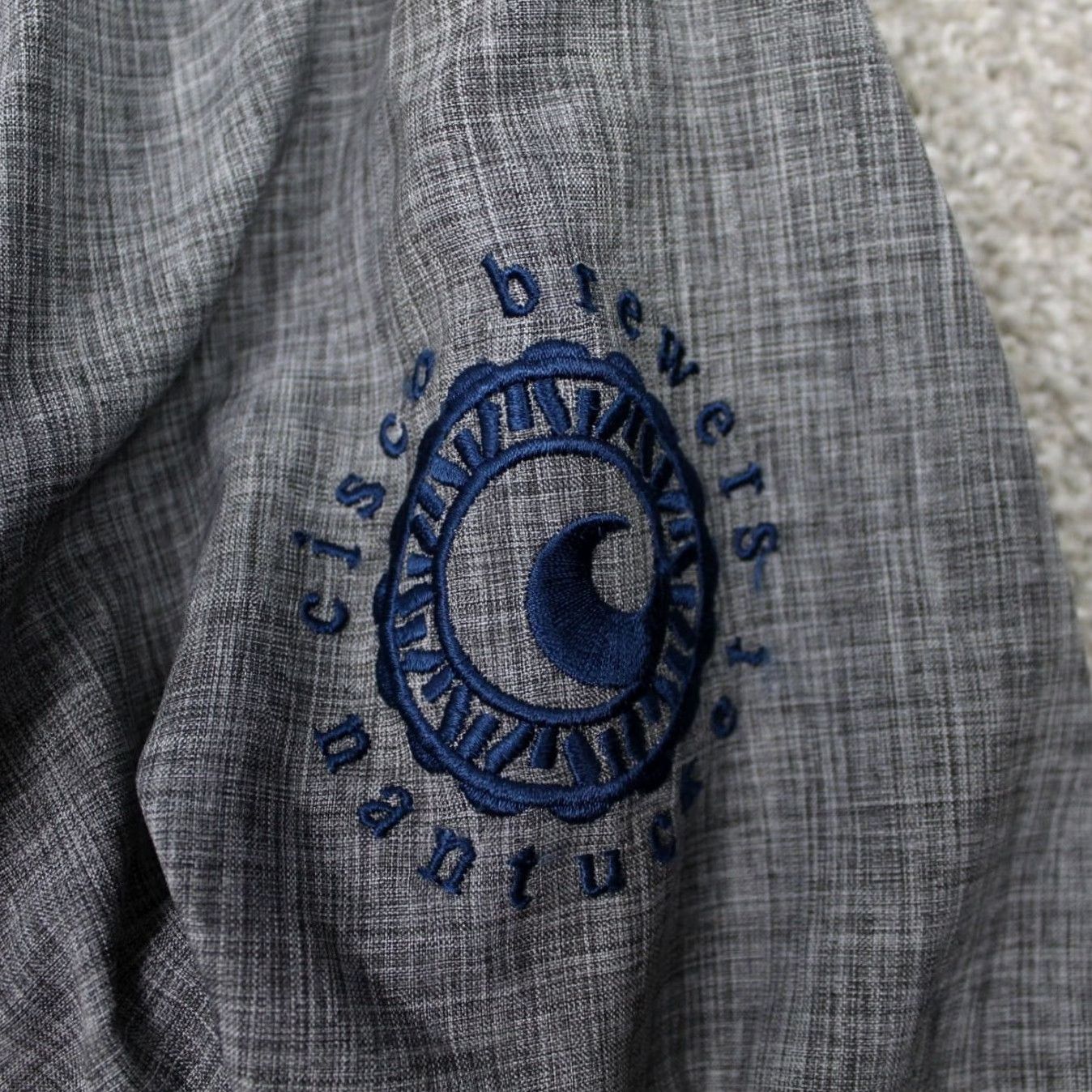 Southern Tide Southern Tide Performance Shirt Mens Medium Gray Polyester Long Sleeve Button-Up Shirt Size US M / EU 48-50 / 2 - 4 Thumbnail