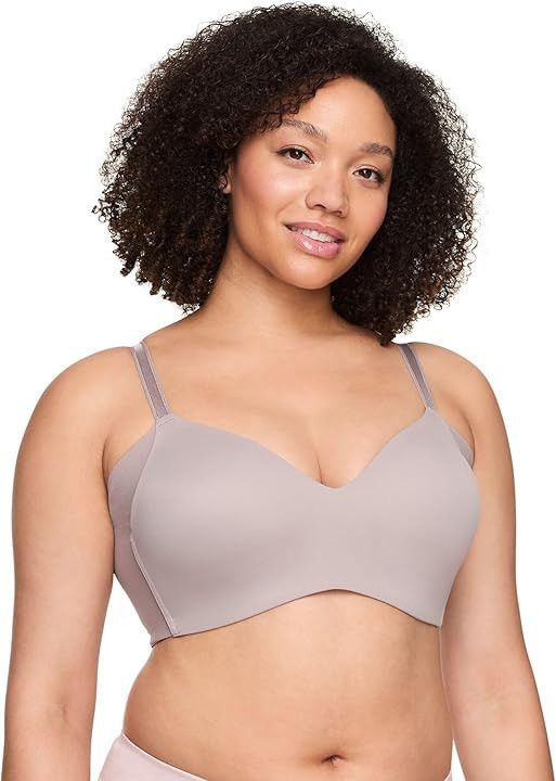 Warner Bros NWT Warner's No Side Effects wire free bra Mink grey 2XL Size ONE SIZE - 1 Thumbnail