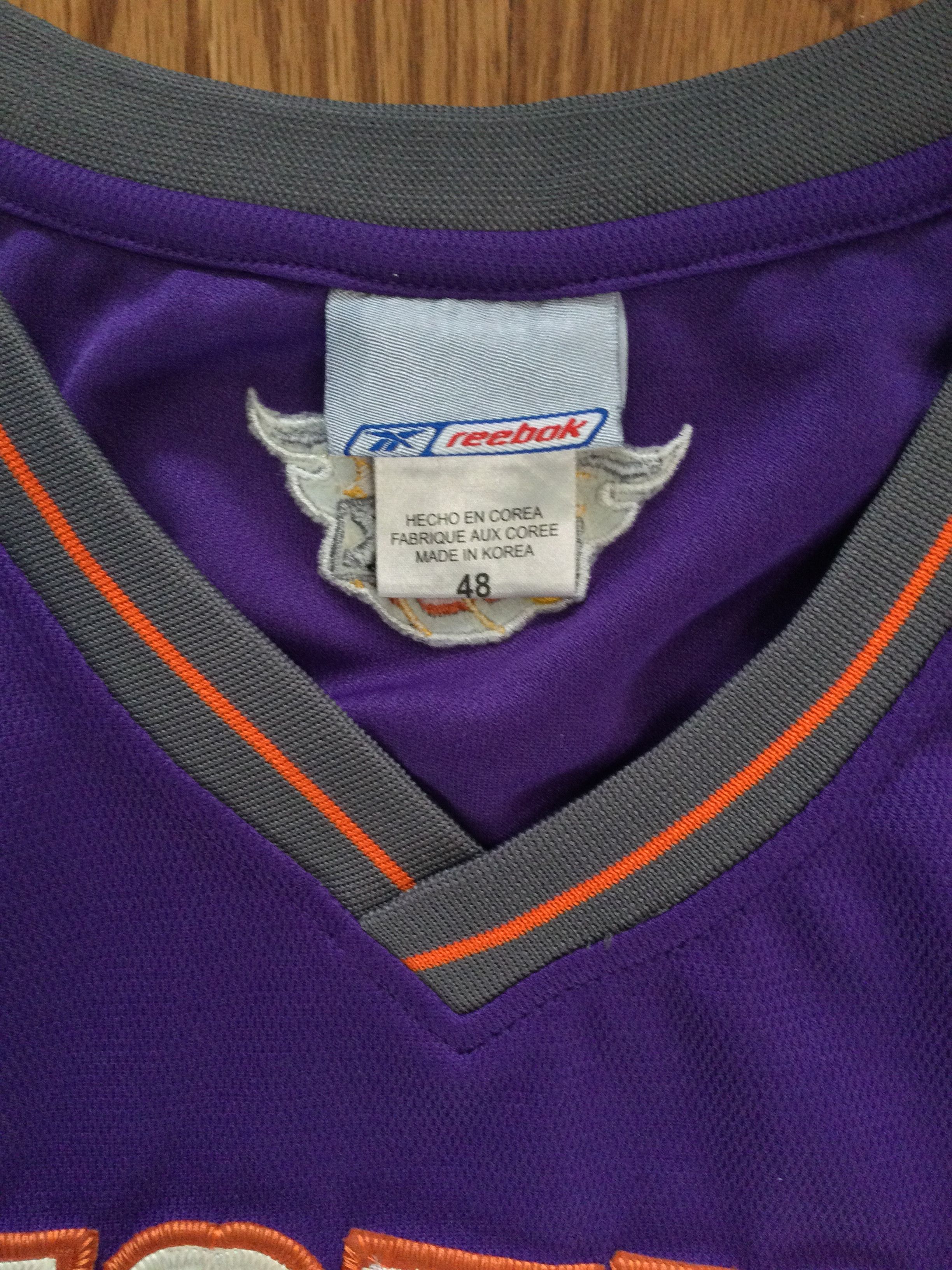 Reebok Authentic Phoenix Suns Steve Nash Reebok NBA Jersey Size US XL / EU 56 / 4 - 3 Thumbnail