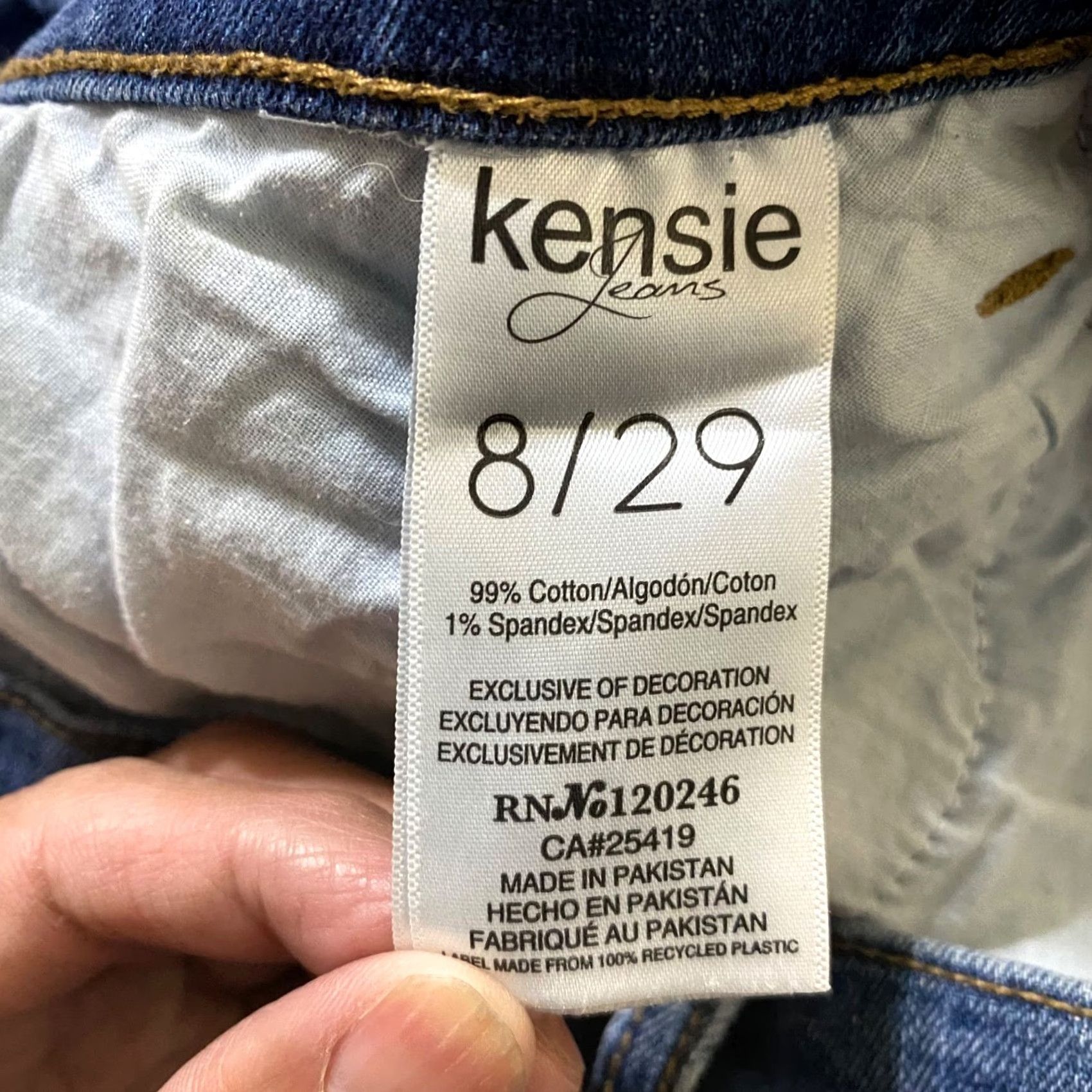 Levi's Levi's Womens Jeans Shorts Blue Denim Medium Wash Cut-Off 3in Inseam XS-? - Wait Size 30" / US 8 / IT 44 - 4 Thumbnail