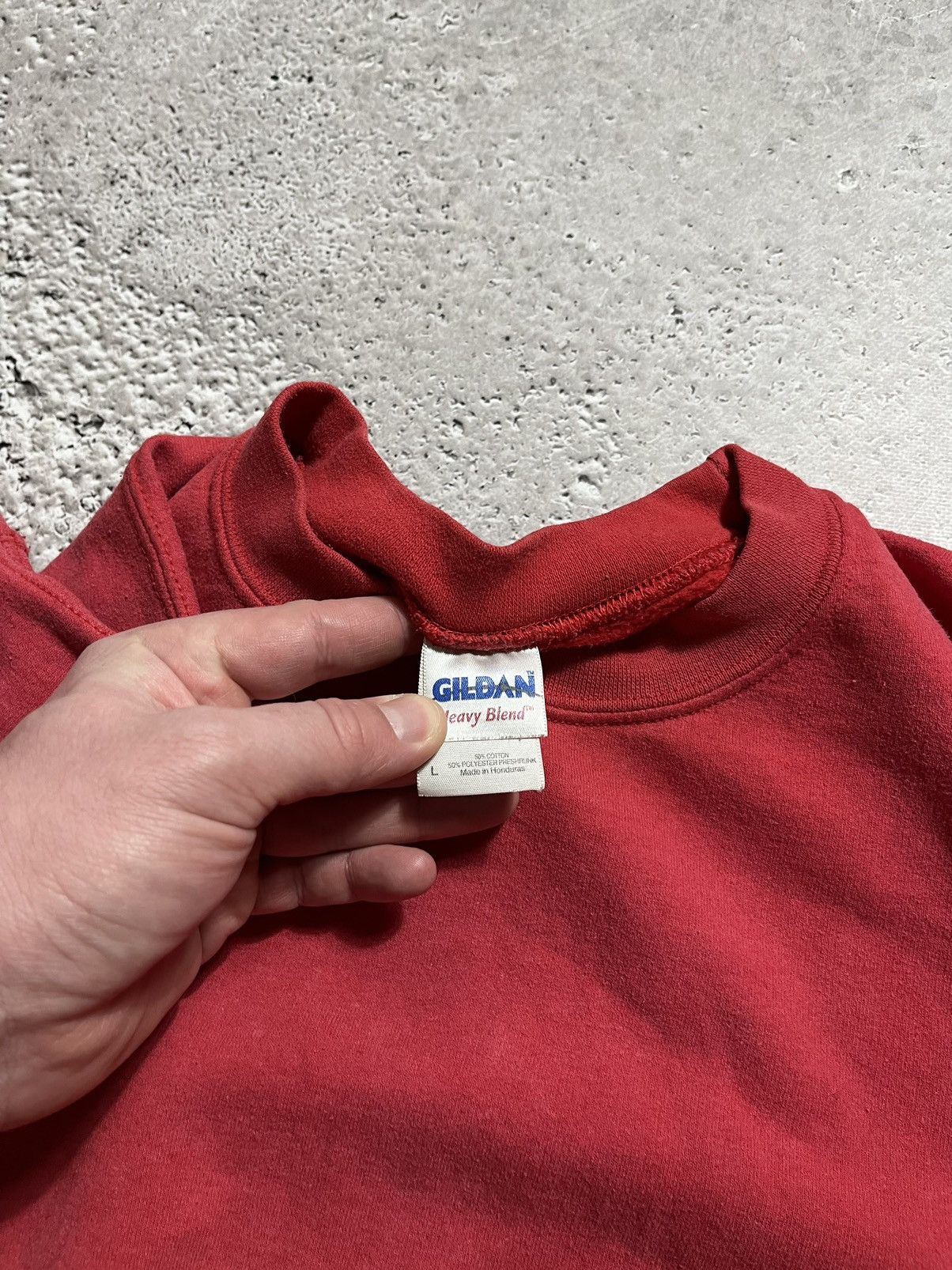 Gildan Vintage Y2K Baggy Gildan Faded Blank Crewneck Sweatshirt Size US L / EU 52-54 / 3 - 5 Thumbnail