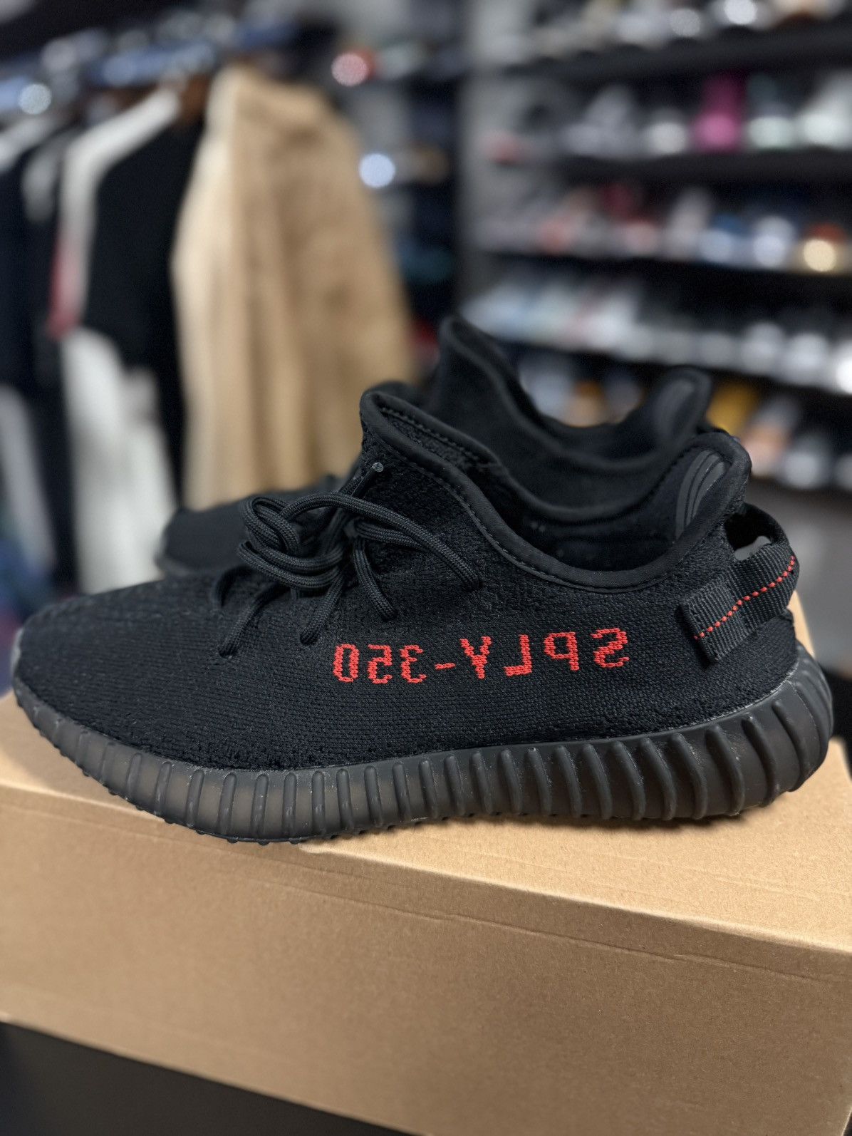 Adidas × Yeezy Yeezy 350 Bred (CP9652) Size 10 W Box 🧼 Size US 10 / EU 43 - 6 Thumbnail