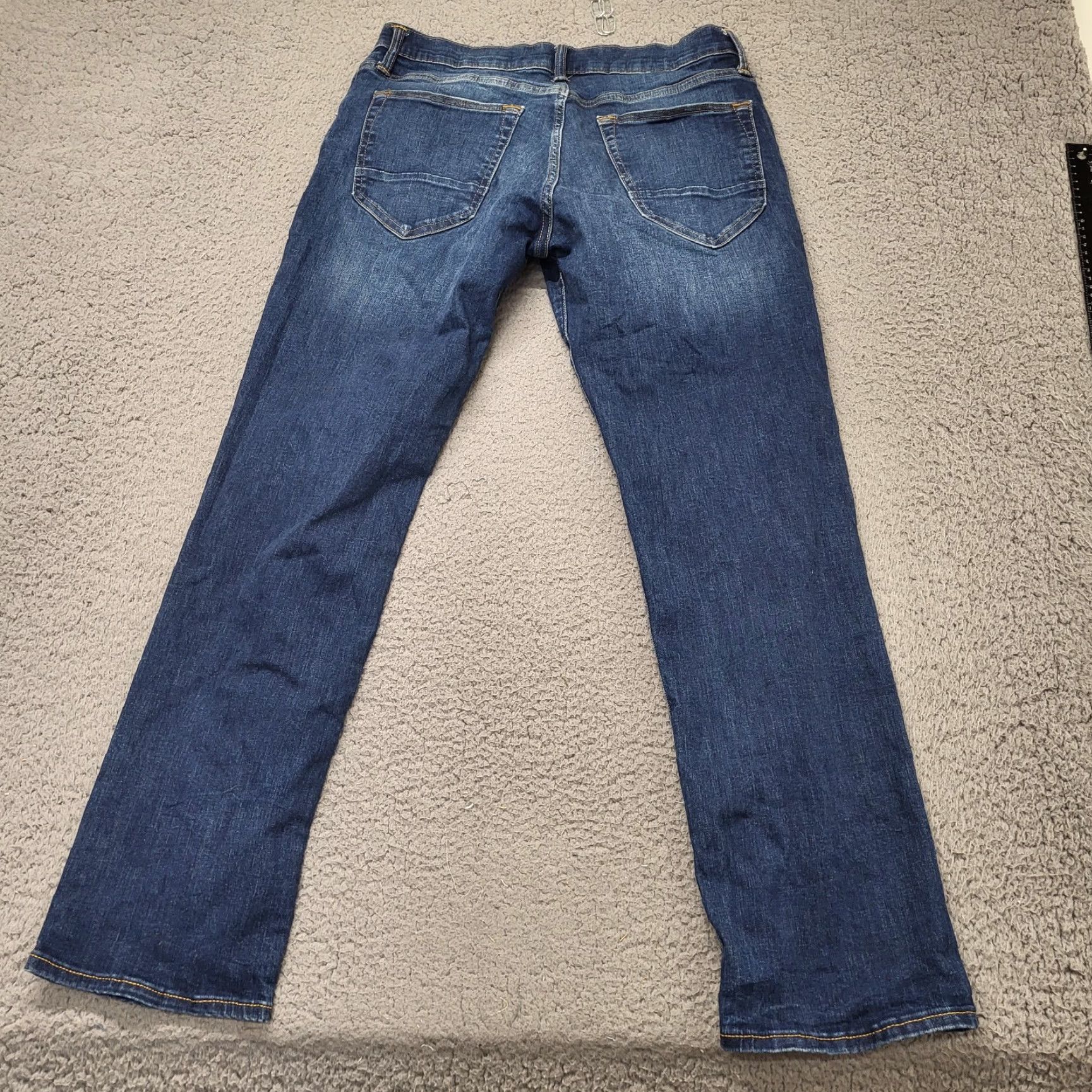 Vintage Arizona Jeans Men's Size 32x30 Blue Athletic Taper Denim Pants Preppy College Jeans Size US 32 / EU 48 - 3 Thumbnail