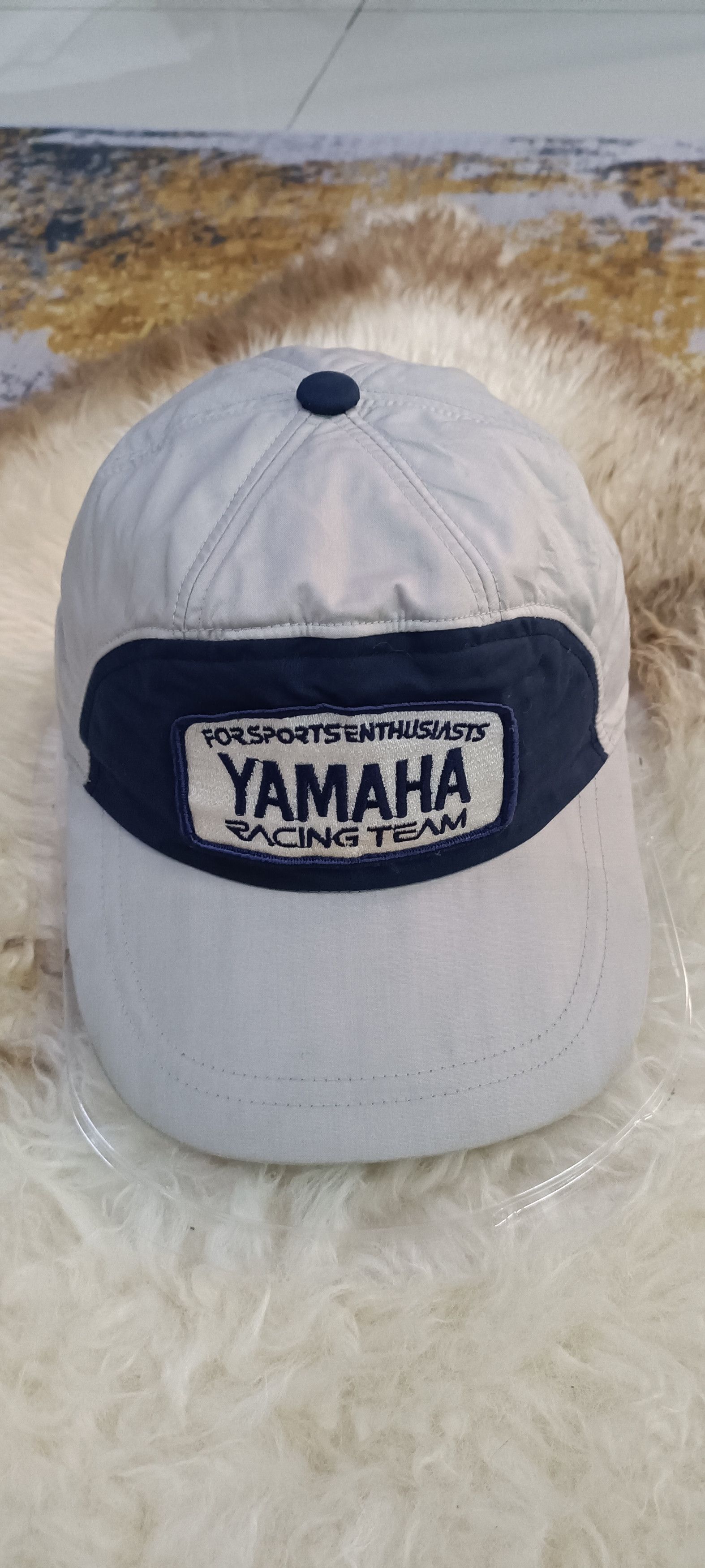 Vintage × Yamaha Vintage YAMAHA Racing Team with Ear Flap Cap Size ONE SIZE - 1 Thumbnail