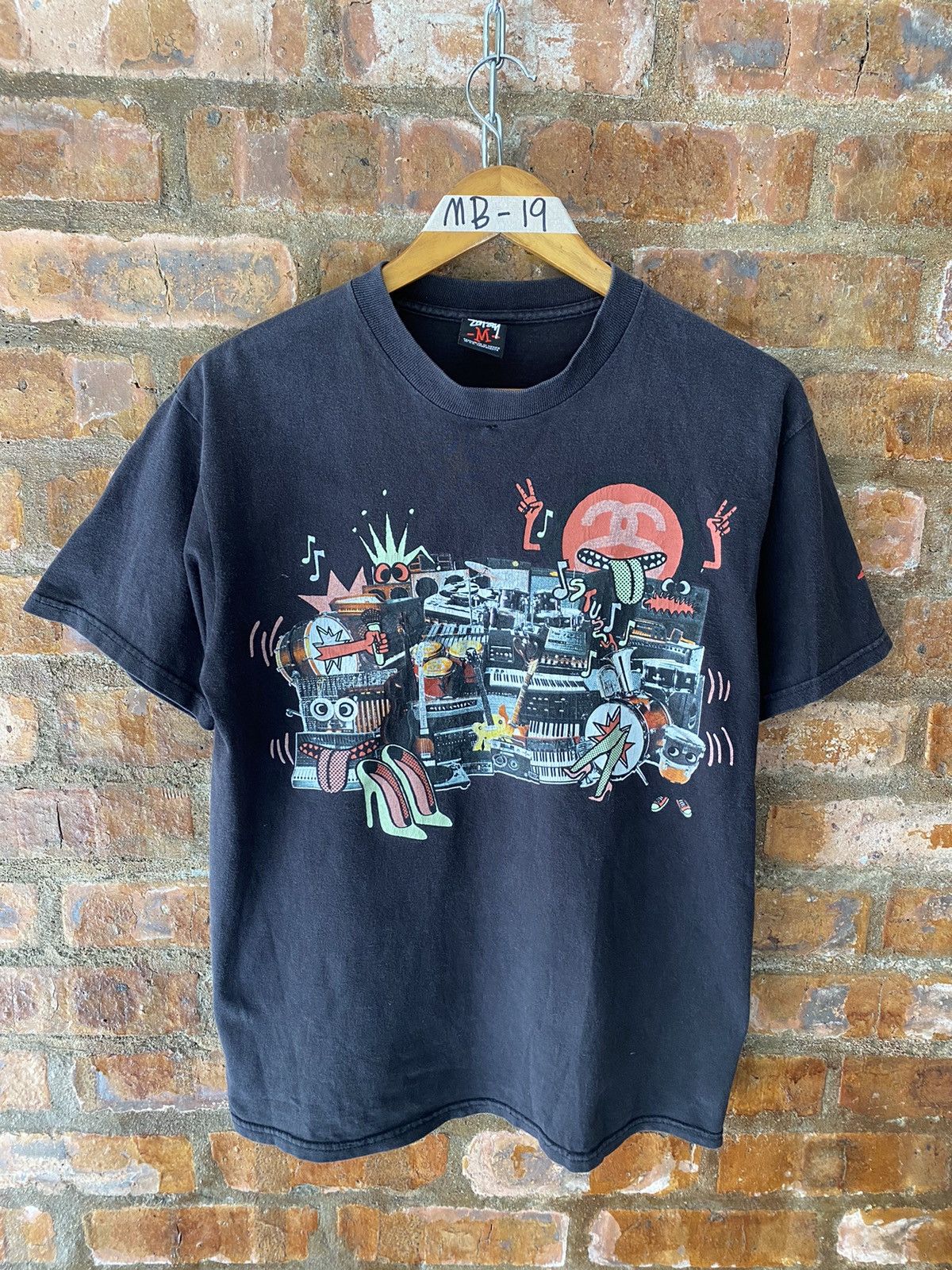 Stussy 🔥Vintage 2000s Musical punk tee Size US M / EU 48-50 / 2 - 2 Thumbnail