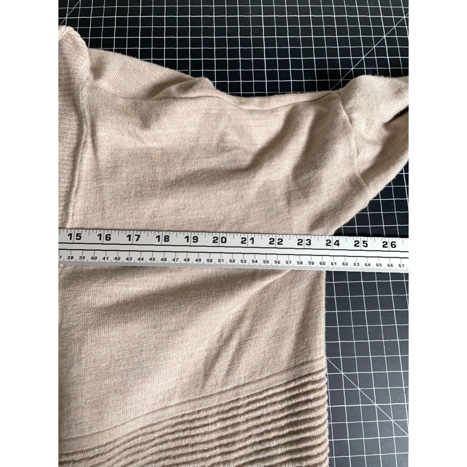 Lululemon Lululemon Cardigan Sit In Lotus Open Front Beige Merino Wool 8 Women's Size M / US 6-8 / IT 42-44 - 5 Thumbnail