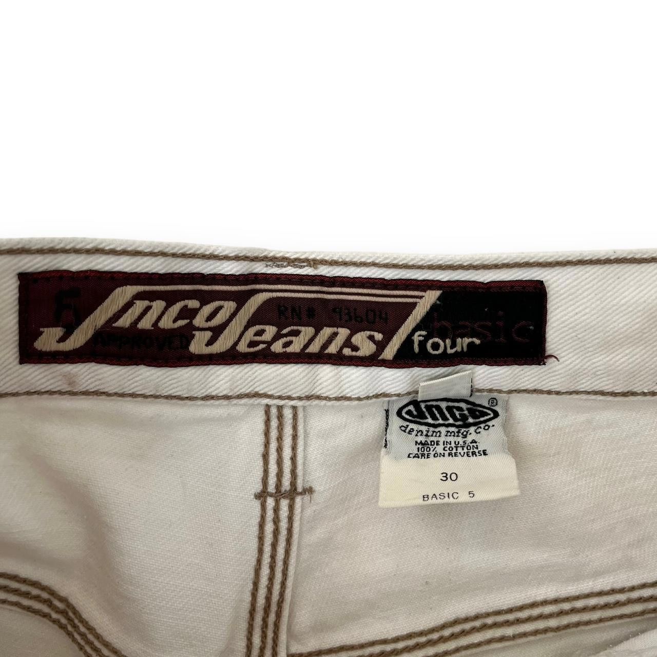 JNCO JNCO Men's White Shorts Size US 30 / EU 46 - 3 Thumbnail