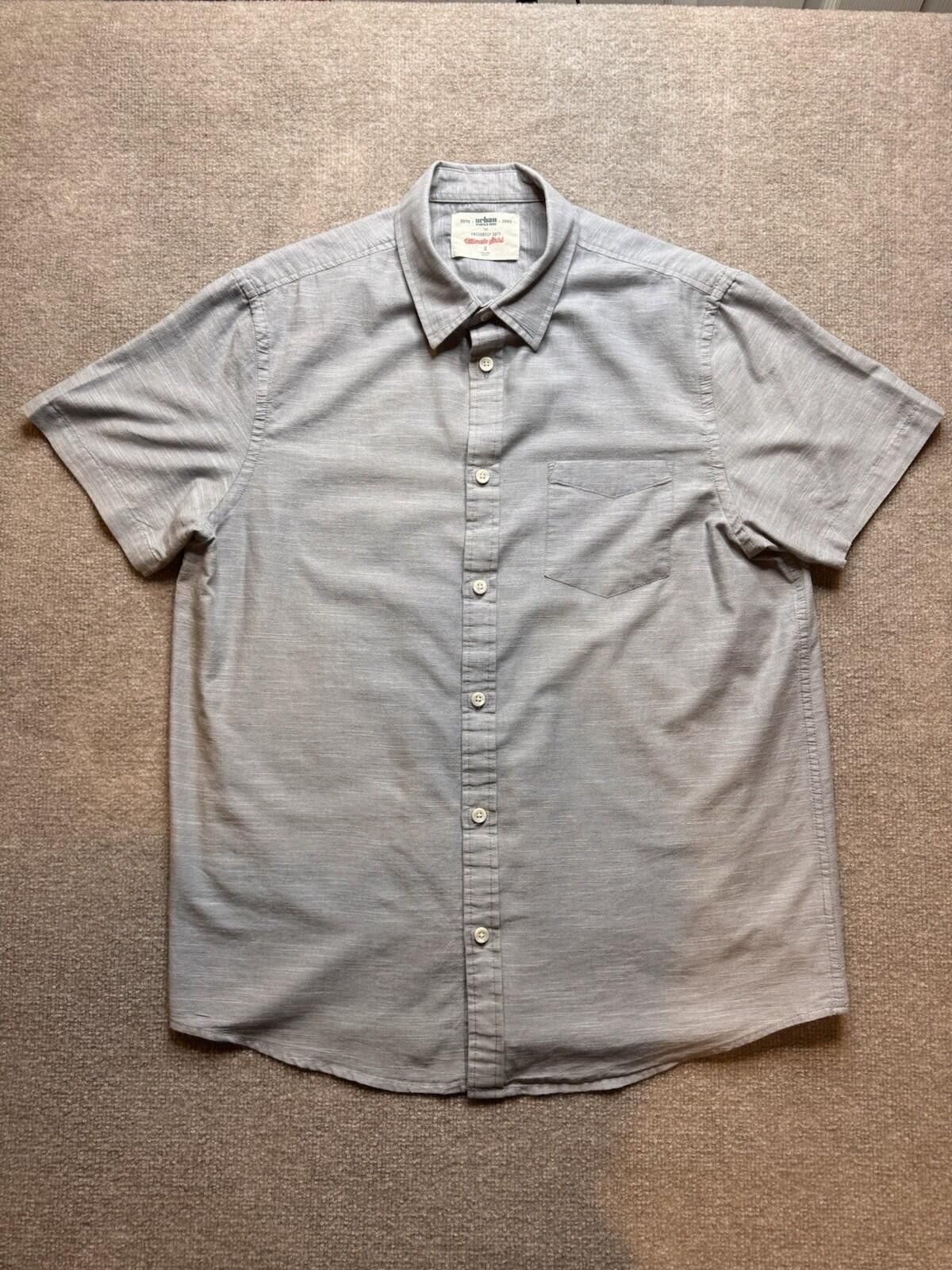 Urban Pipeline Urban Pipeline Men's XL Gray Short Sleeve Button Up [727] Size US XL / EU 56 / 4 - 2 Thumbnail
