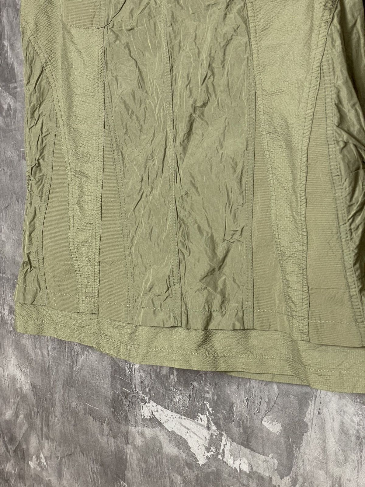Japanese Brand × Vintage VINTAGE JAPANESE STYLE NYLON MID SKIRT Size 35" - 13 Thumbnail