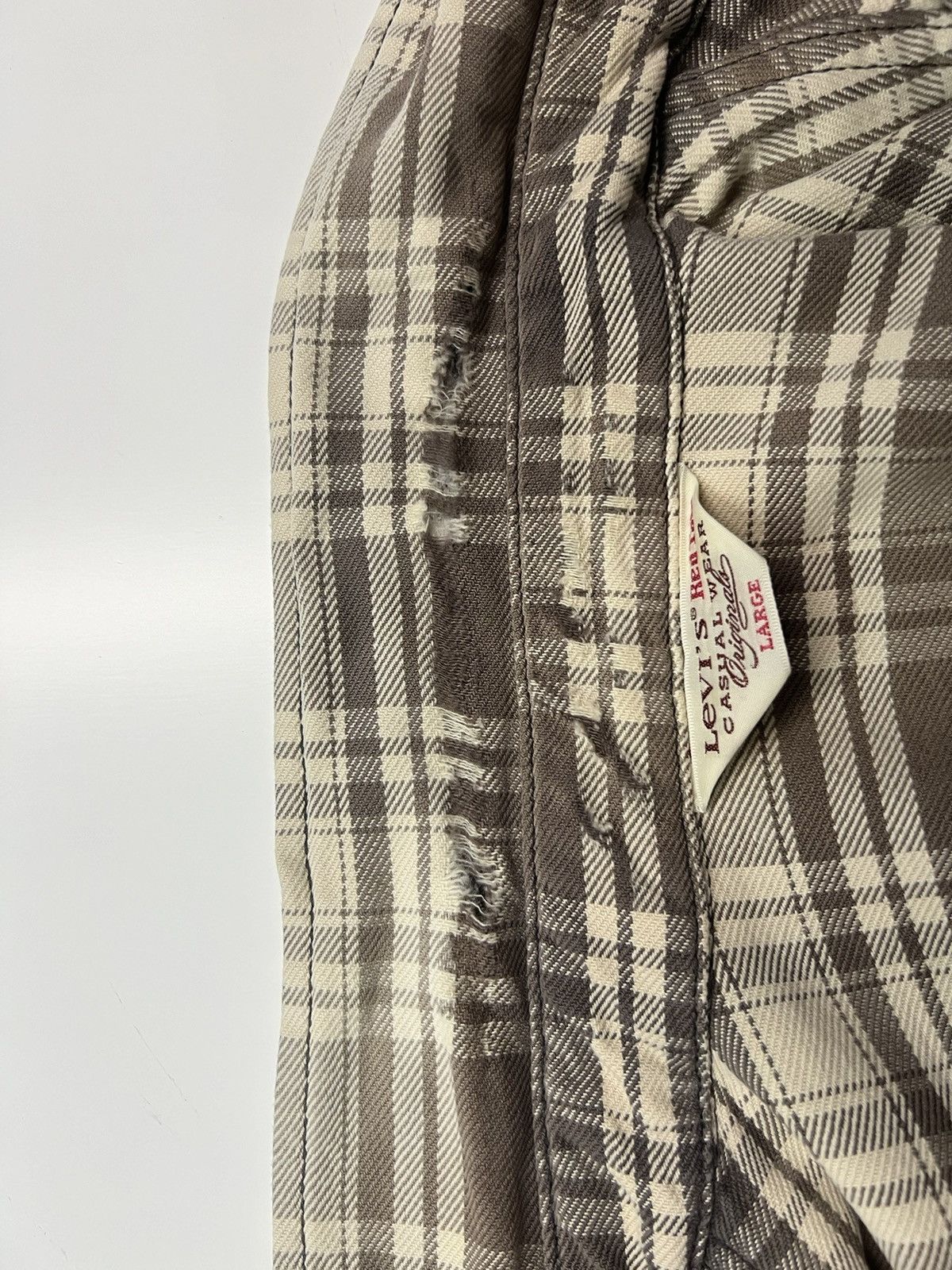 Levi's VINTAGE LEVI'S RED TAB FLANNEL SHIRT Size US L / EU 52-54 / 3 - 9 Thumbnail