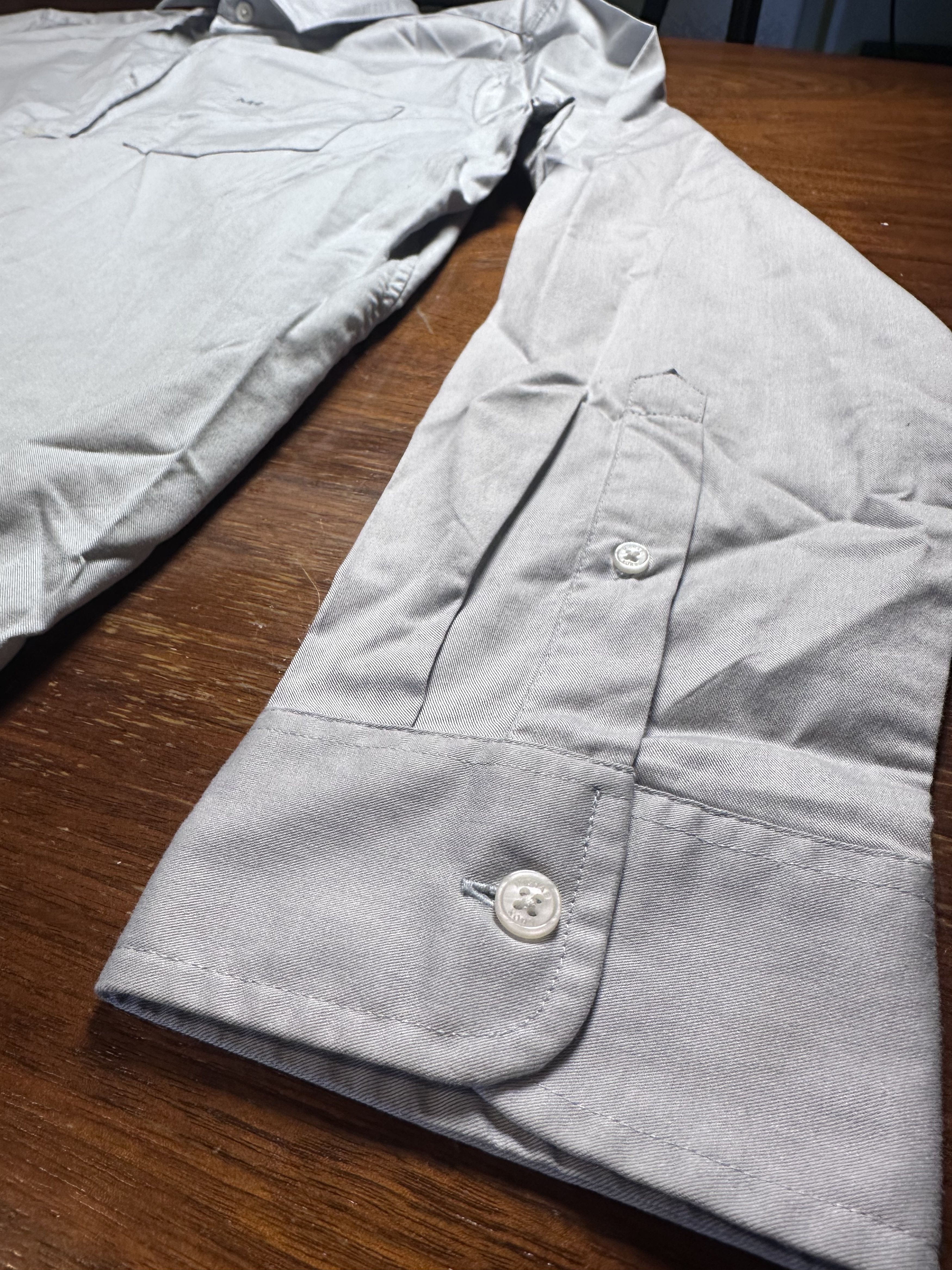 Michael Kors Michael Kors Classic Fit Cotton Button Down Shirt Blue XXL Size US XXL / EU 58 / 5 - 2 Thumbnail