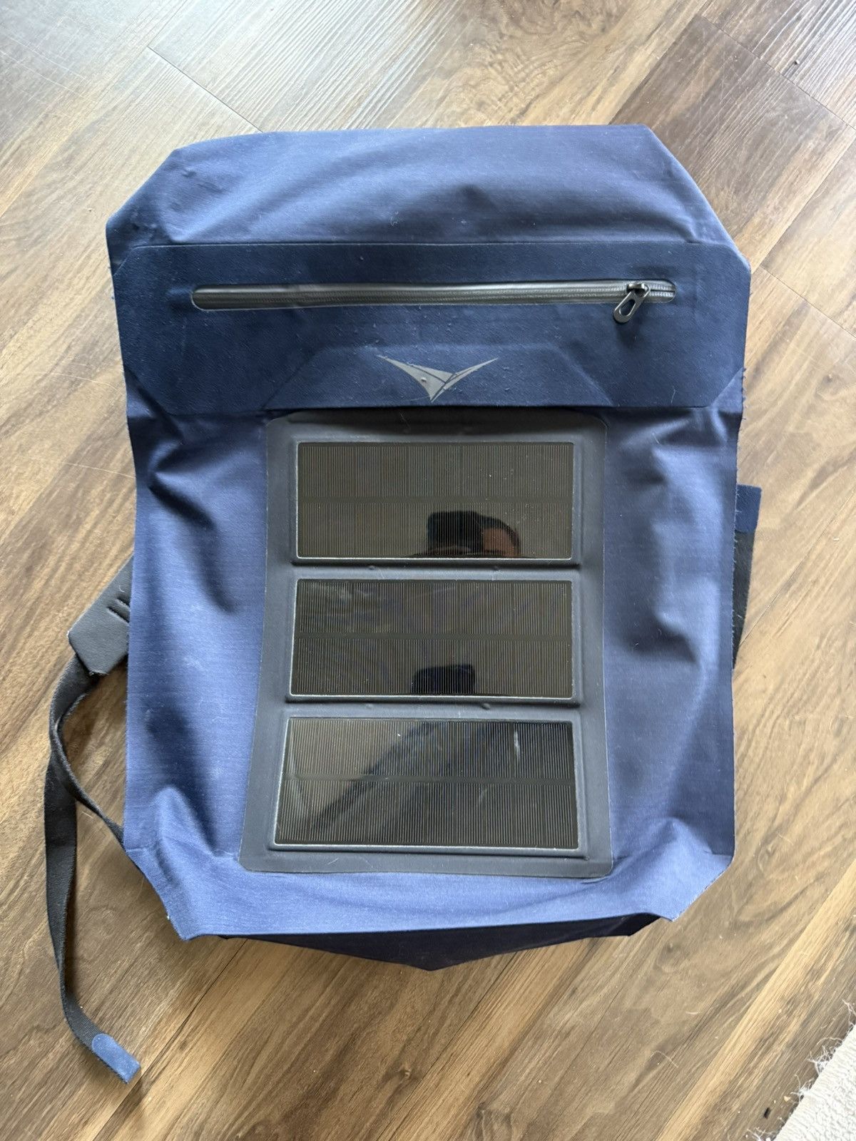 SEASE SEASE navy solar powered backpack Size ONE SIZE - 1 Thumbnail