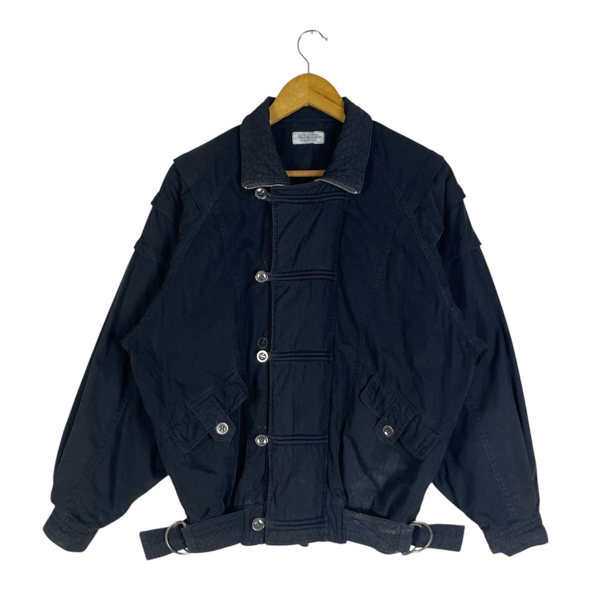Issey Miyake 80s Japanese Blouson – Boxy Fit, Belted Hem, Archive Twill Size US M / EU 48-50 / 2 - 2 Thumbnail