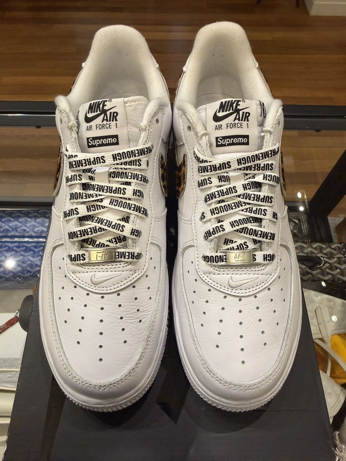 Nike Nike Air Force 1 Low ‘Supreme GOODENOUGH’ Size US 9.5 / EU 42-43 - 4 Thumbnail