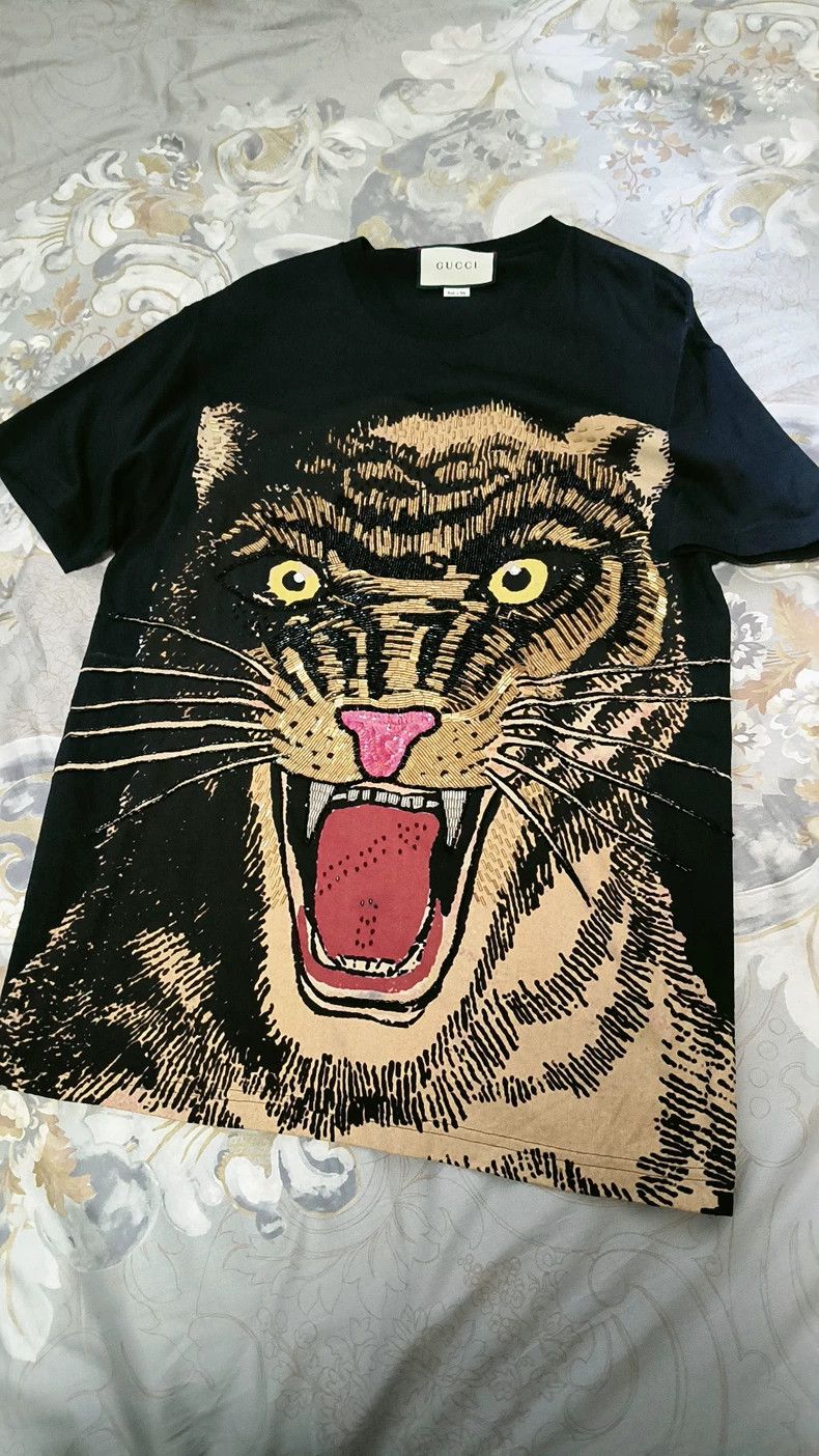 Gucci GucciHeavy industry nail bead short-sleeved T-shirt 2503-Ne Size US XXS / EU 40 - 7 Thumbnail