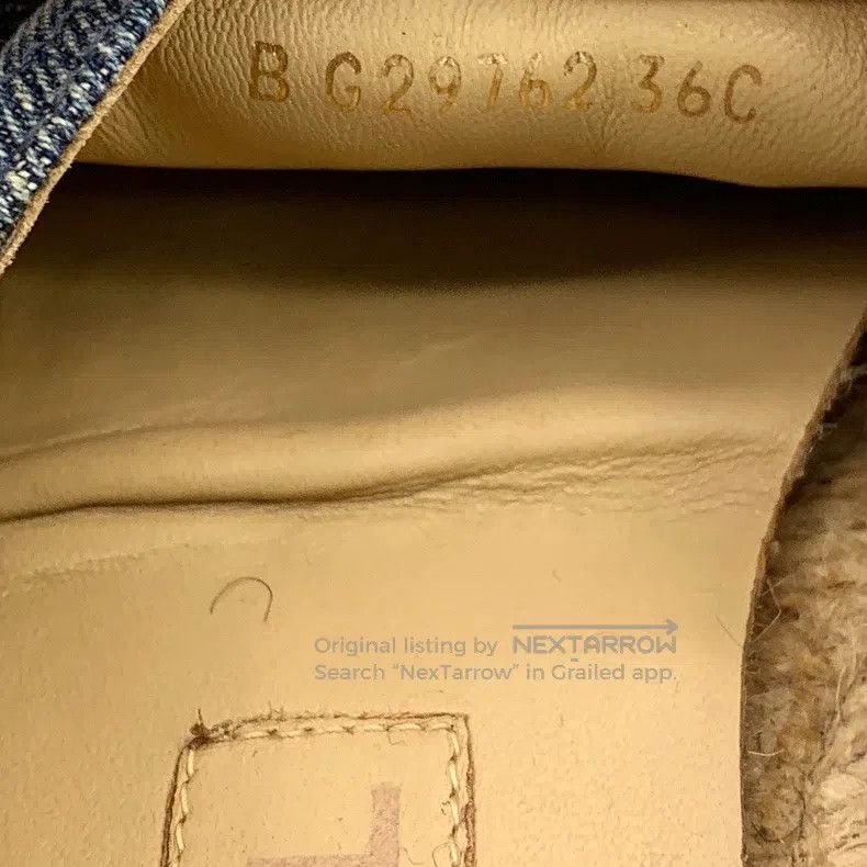 Chanel Chanel Blue logo embroidered casual one-pedal fisherman sh Size US 5.5 / IT 35.5 - 7 Thumbnail