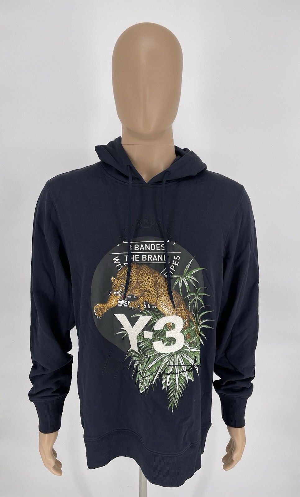 Adidas × Y-3 Adidas Y-3 Yohji Yamamoto Pullover Hoodie Sweatshirt Large Size US L / EU 52-54 / 3 - 2 Thumbnail