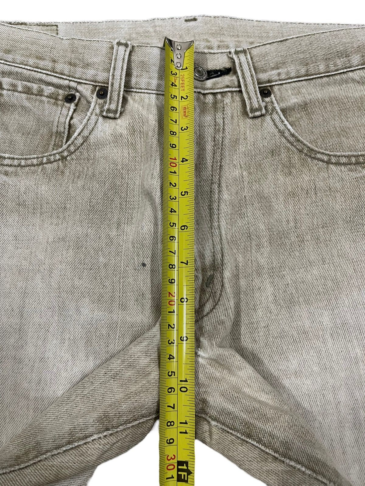 14th Addiction Vintage Japanese Brand Faded Wash Style Baggy Jeans Size US 30 / EU 46 - 13 Thumbnail