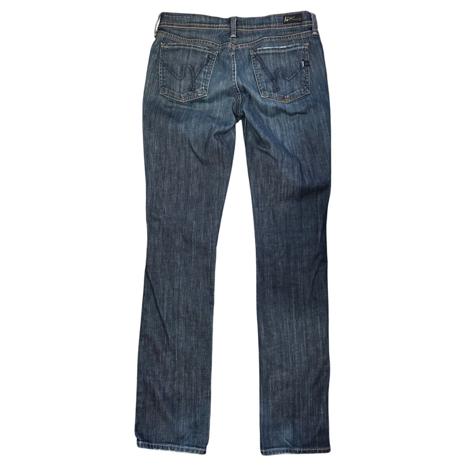 Citizens Of Humanity Citizens of Humanity Ava Low Waist Stretch Straight Leg 28" Size 28" / US 6 / IT 42 - 2 Thumbnail