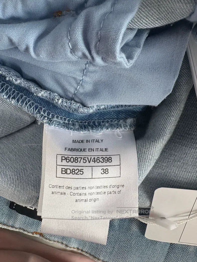 Chanel Chanel Blue skinny jeans Size 25" / US 0 / IT 36 - 4 Thumbnail