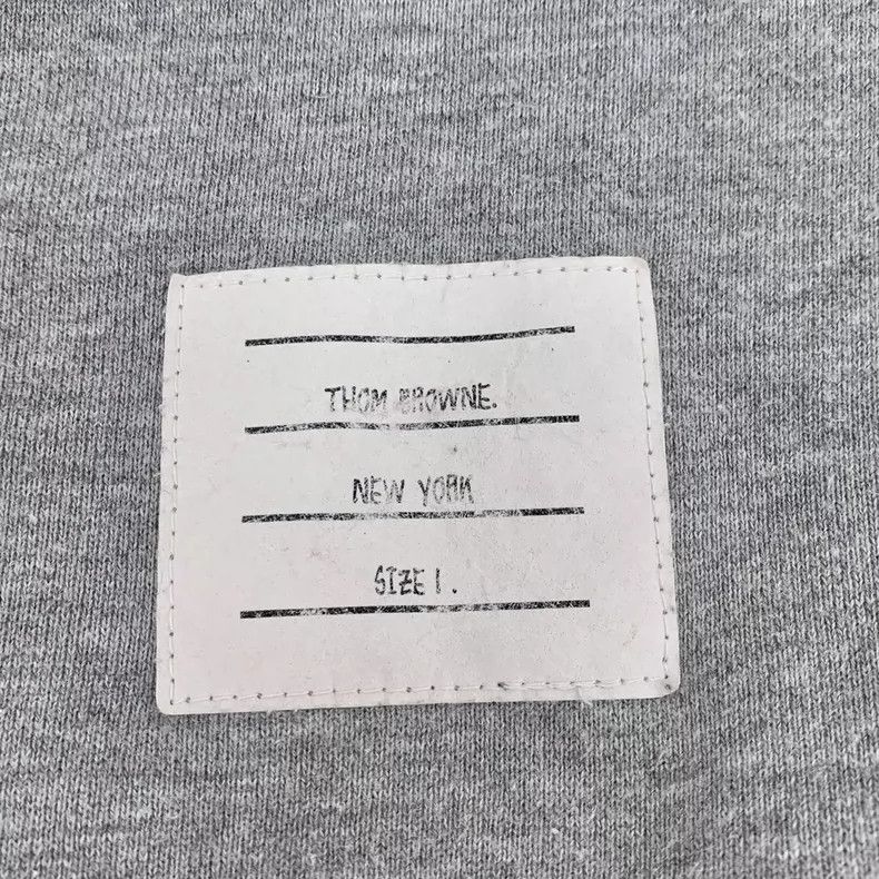 Thom Browne Thom Browne size1 Cotton tucked in casual sportswear trouse Size US 26 / EU 42 - 6 Thumbnail
