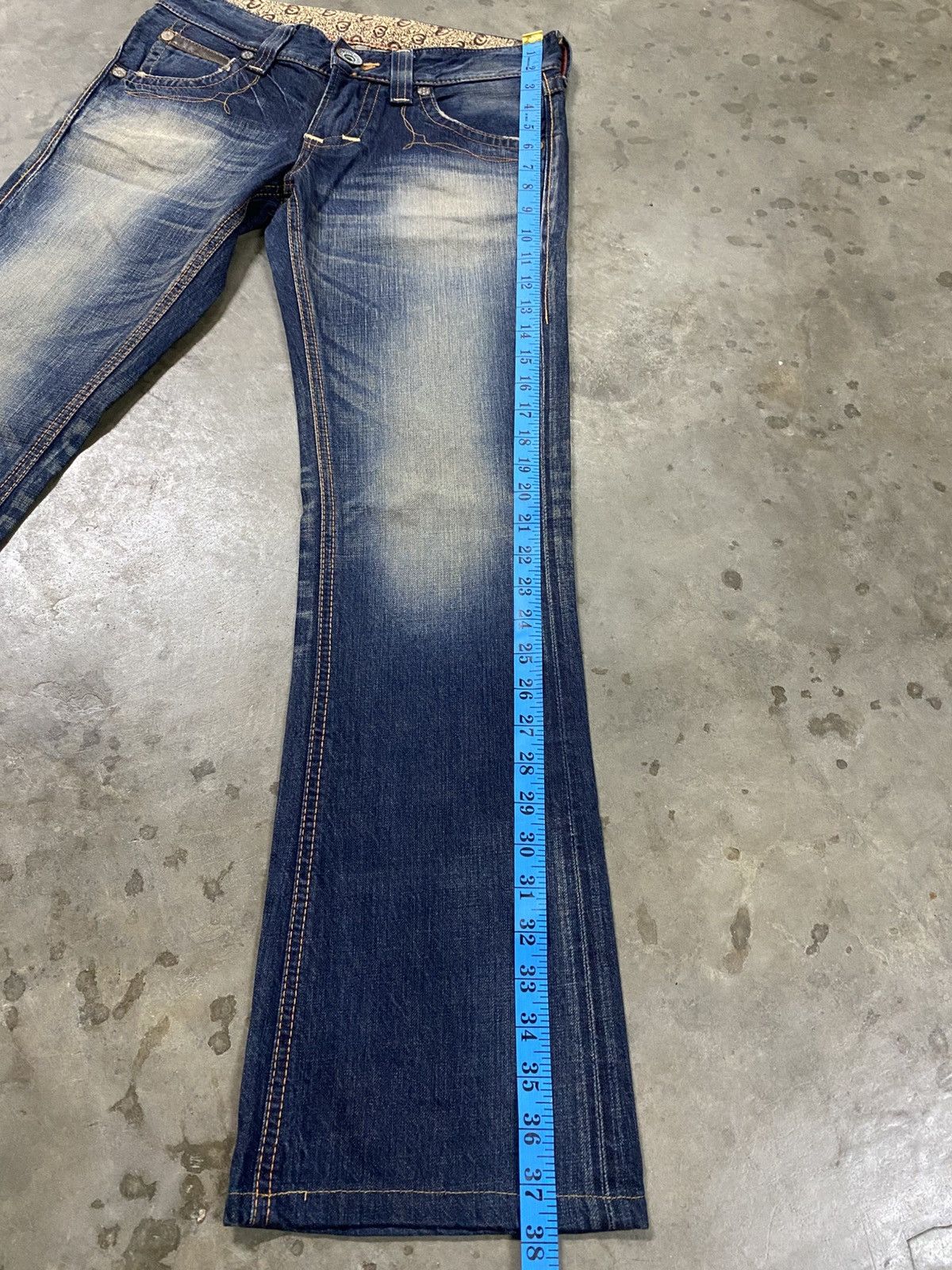 Tornado Mart Flare Jeans Edwin Mud Rusty Low Rise Boot Cut @300 Size US 28 / EU 44 - 15 Thumbnail