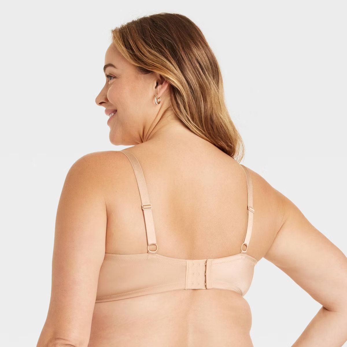 The Unbranded Brand Women's Demi T-Shirt Push-Up Bra - Auden Pearl Tan 40C Size ONE SIZE - 3 Thumbnail