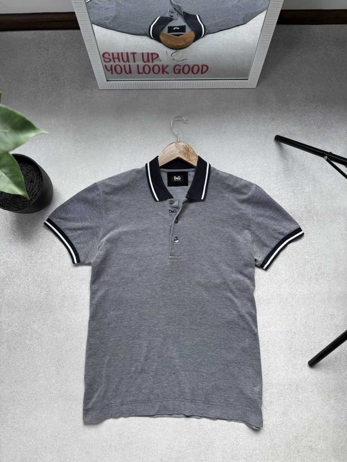Dolce & Gabbana Dolce & Gabbana Polo Shirt Logo Men’s Luxury Made In Italy Size US M / EU 48-50 / 2 - 2 Thumbnail