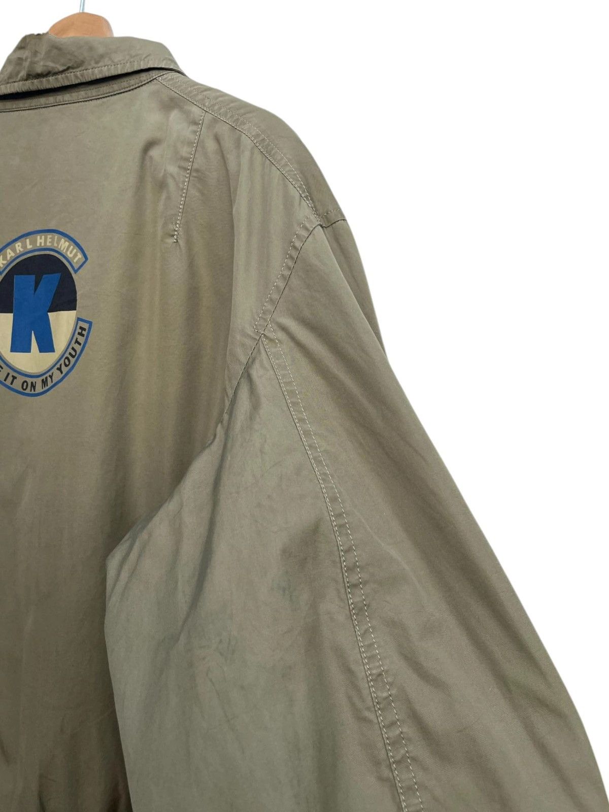 Japanese Brand × Karl Helmut × Vintage Vintage Karl Helmut Flight Jacket Size US L / EU 52-54 / 3 - 9 Thumbnail