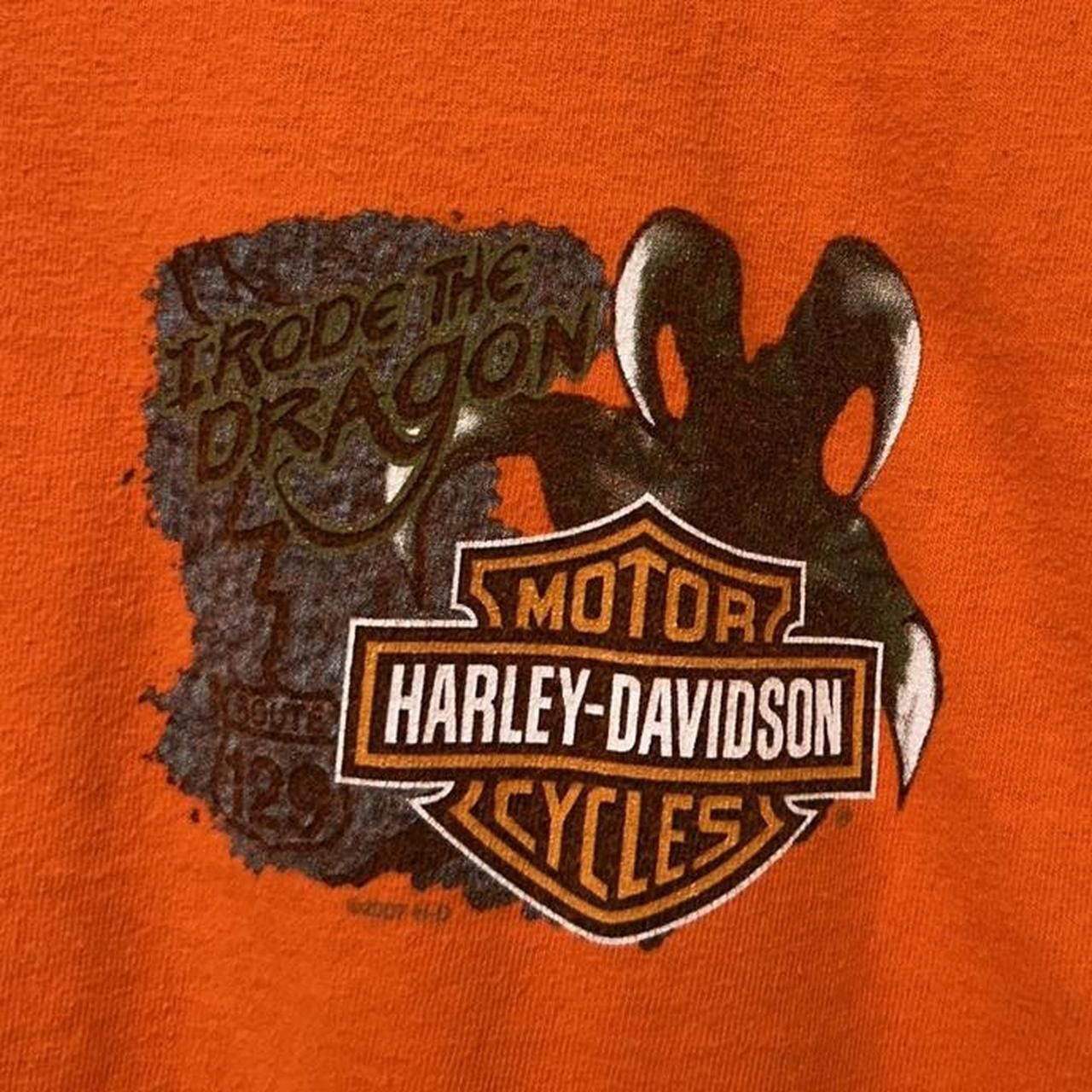 Harley Davidson Y2K Harley Davidson Orange Dragon Skater Shirt L Size US L / EU 52-54 / 3 - 4 Thumbnail