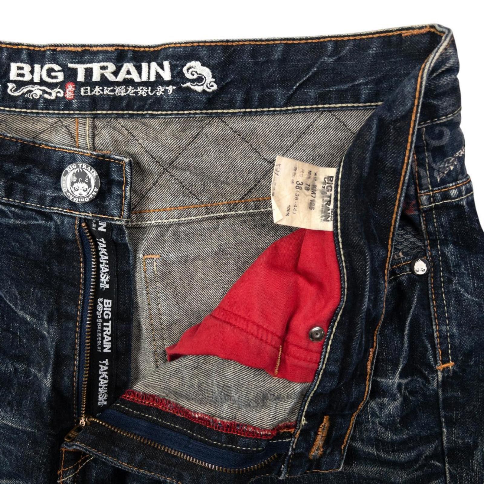 Other Vintage Big Train Patchwork Japanese Denim Jeans Size W38 Size US 38 / EU 54 - 5 Thumbnail