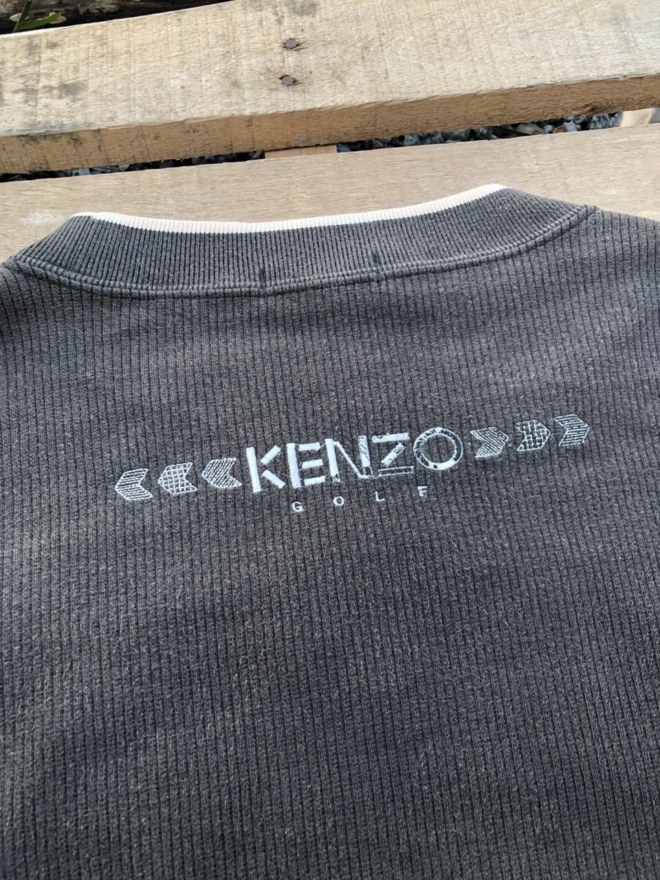 Kenzo Vintage Kenzo Golf Embroidery Sweatshirt Size US L / EU 52-54 / 3 - 5 Thumbnail