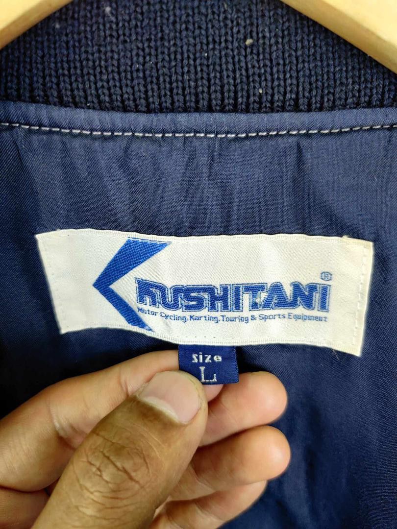 Japanese Brand Vintage Kushitani Motor Cycling Explorer Bomber Jacket Size US L / EU 52-54 / 3 - 12 Thumbnail