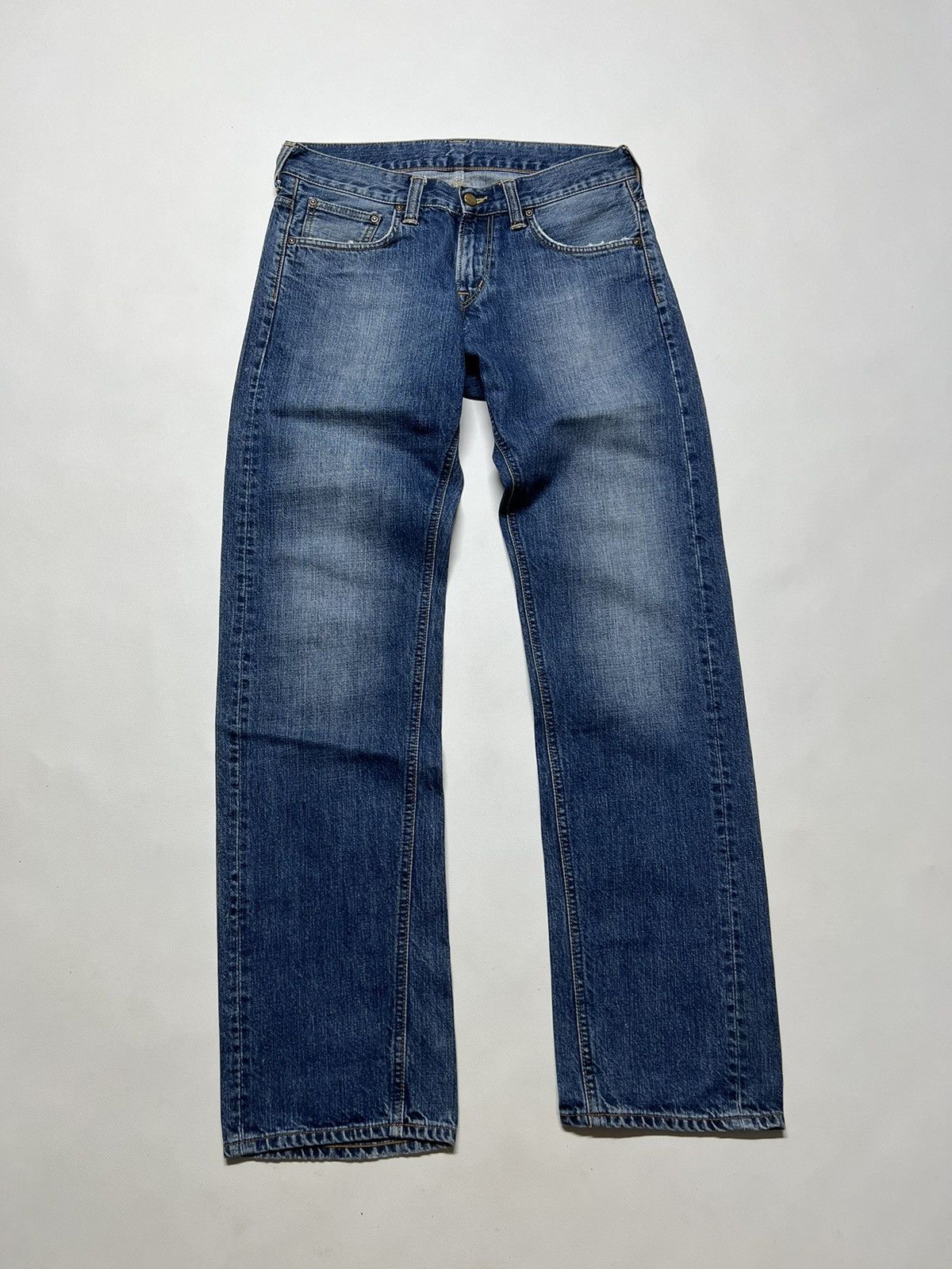 Carhartt Vintage Y2k Carhartt 💙 Bronco Denim Jeans Pants 00’s Size US 30 / EU 46 - 8 Thumbnail