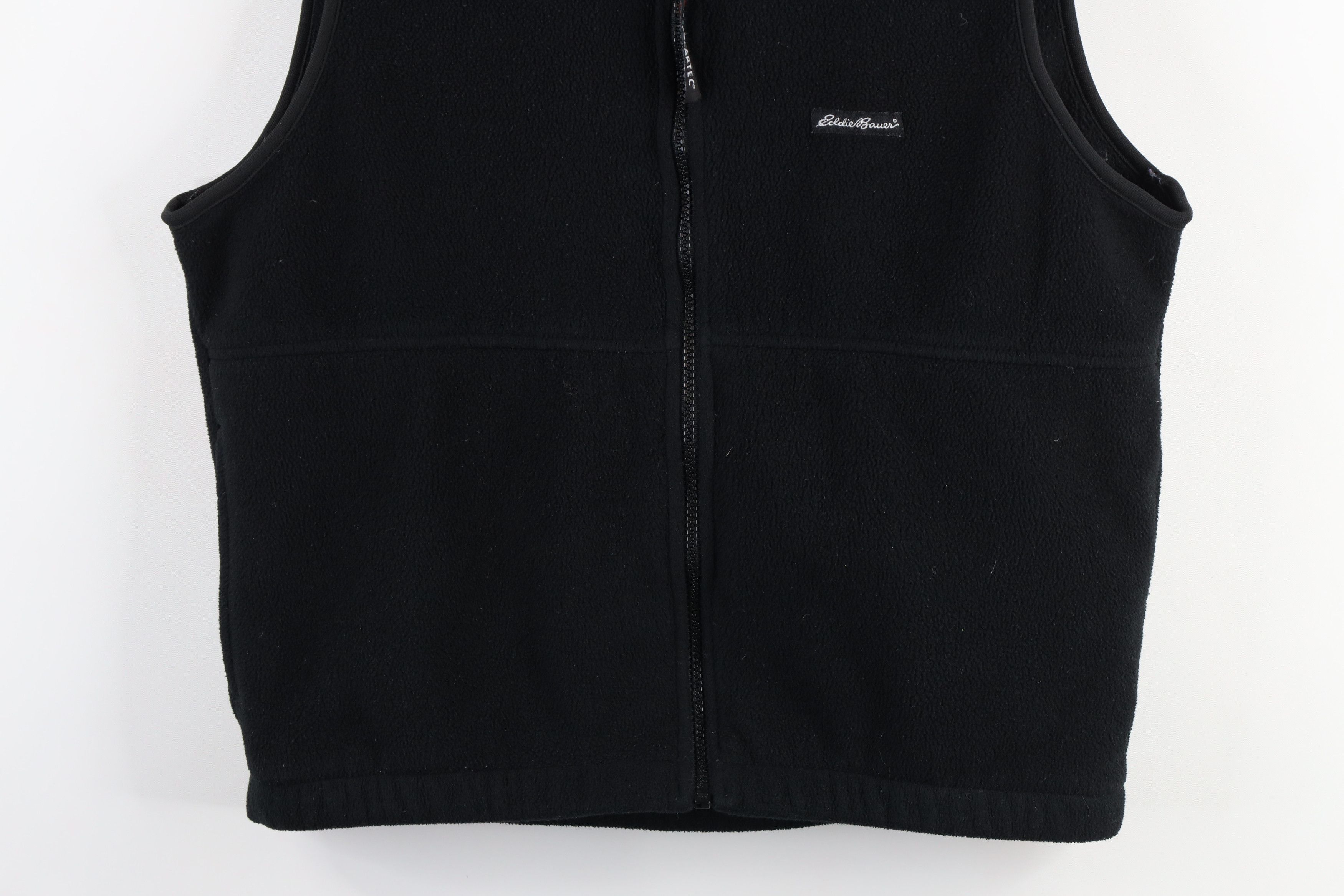 Eddie Bauer × Vintage Vintage 90s Eddie Bauer Polartec Fleece Vest Jacket Black Size US XS / EU 42 / 0 - 3 Thumbnail