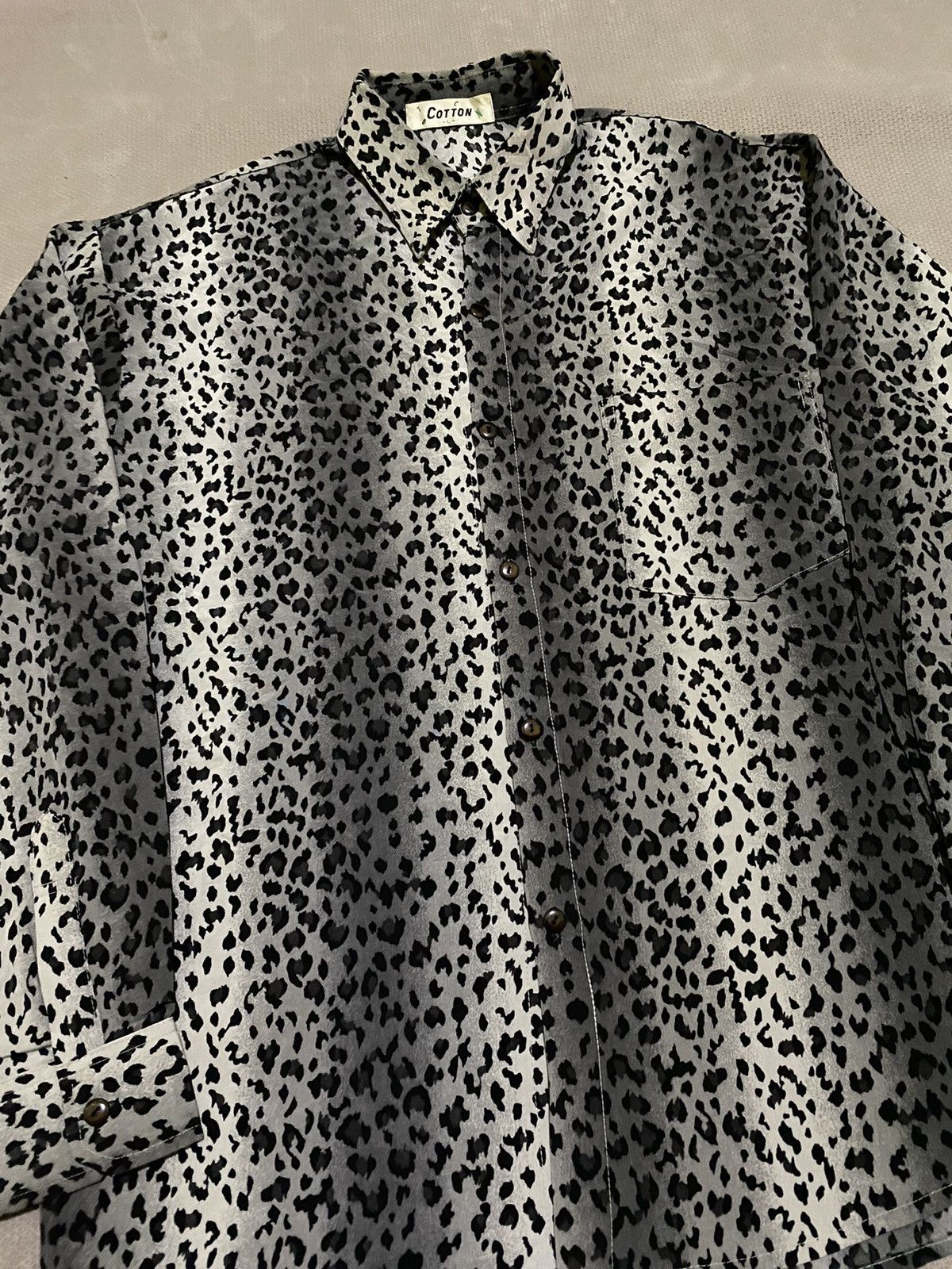 Hysteric Glamour Y2k Cotton leopard ifsixwasnine Button Shirt Size US L / EU 52-54 / 3 - 2 Thumbnail