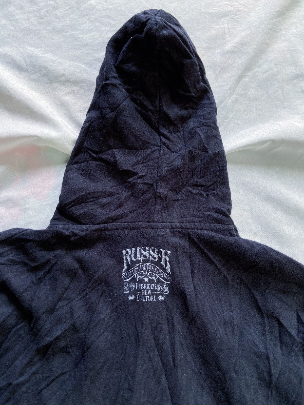Japanese Brand RUSSK HYBRIDIZE NEW CULTURE ZIP HOODIE Size US S / EU 44-46 / 1 - 9 Thumbnail